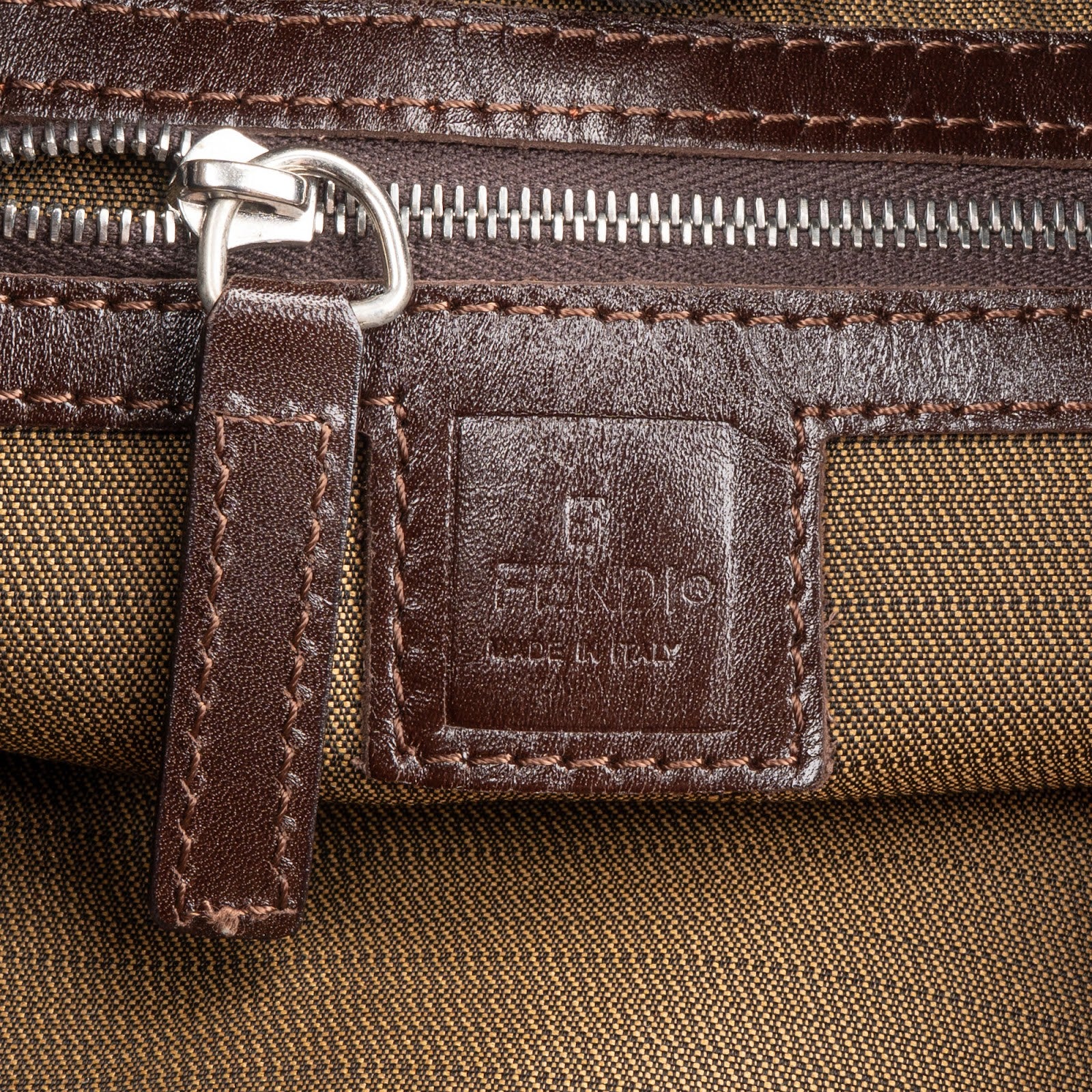 Fendi – Monogram FF Zucca shoulder bag