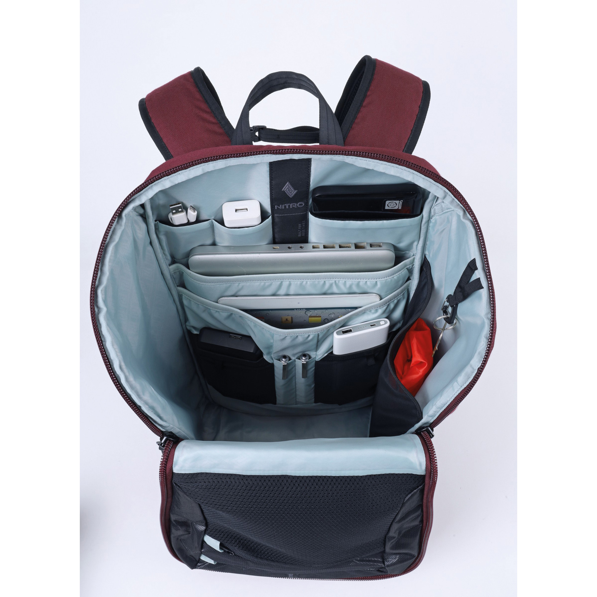 Rucksack NIKURO TRAVELER - Wine