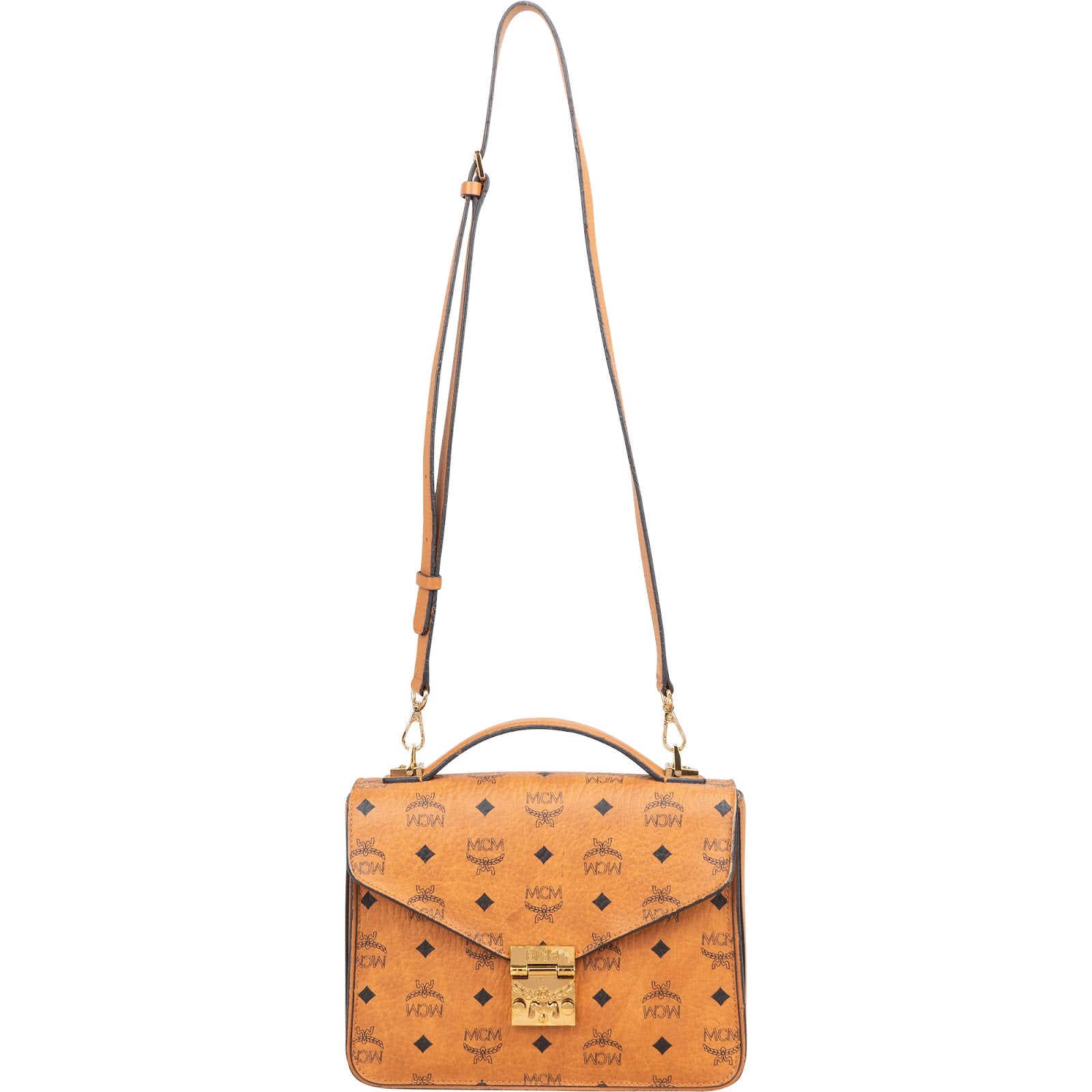 MCM Monogram Visetos Patricia Crossbody Handbag