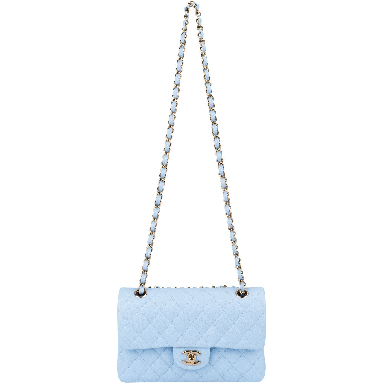 Chanel Quilted Double Flap Shoulder Bag