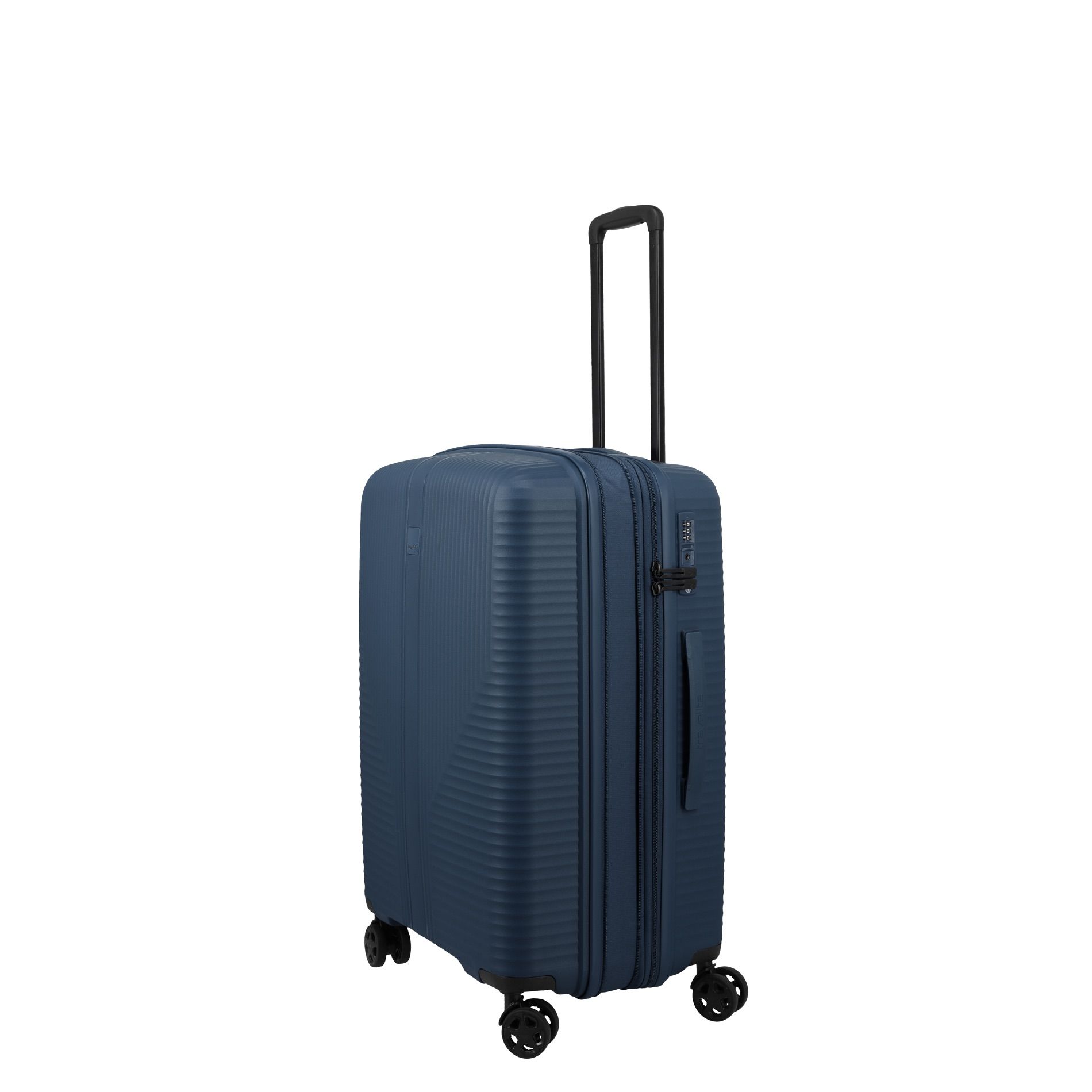 AIR STRIPE Trolley M (66 cm) erweiterbar - Navy