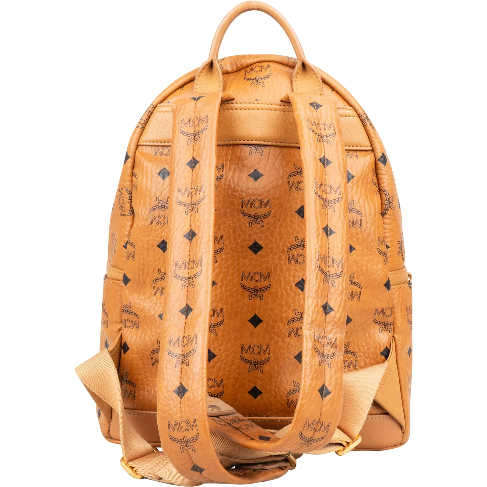 MCM Monogram Visetos Stark Studded 2 in 1 Backpack