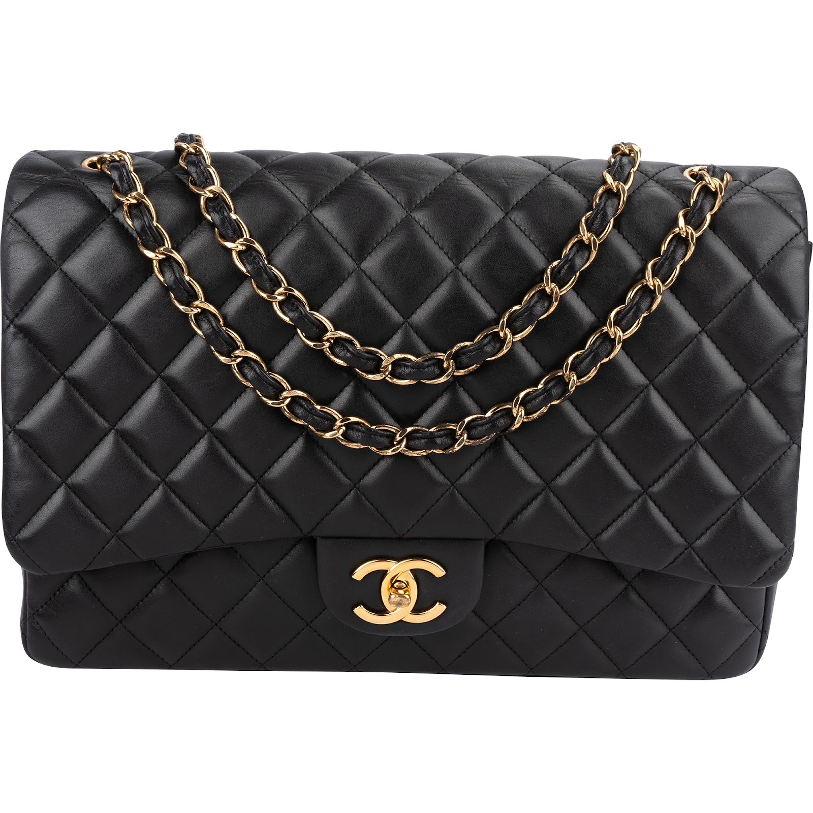 Chanel - Maxi Double Flap Schultertasche