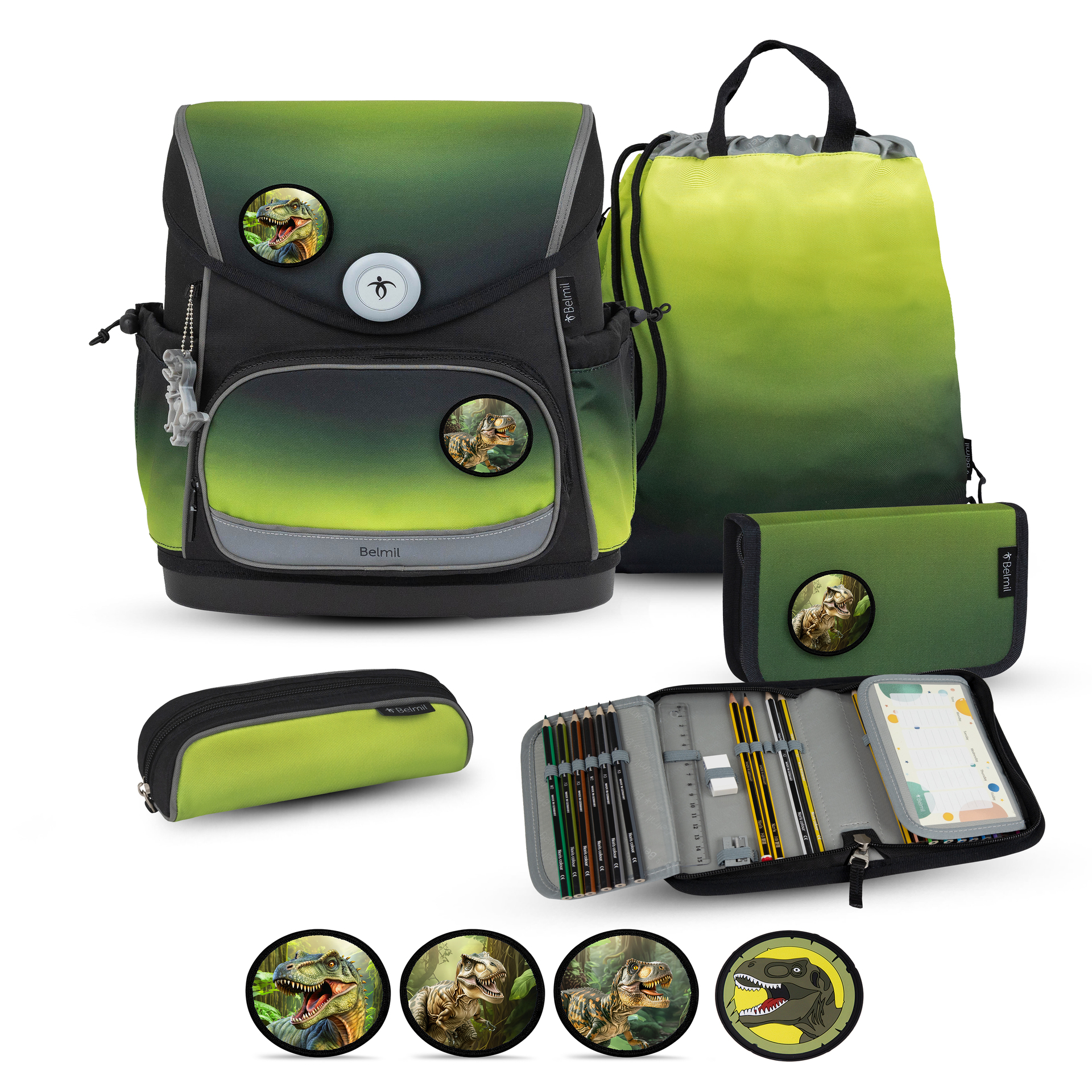 Ensemble de cartables Compact Plus, 5 pièces