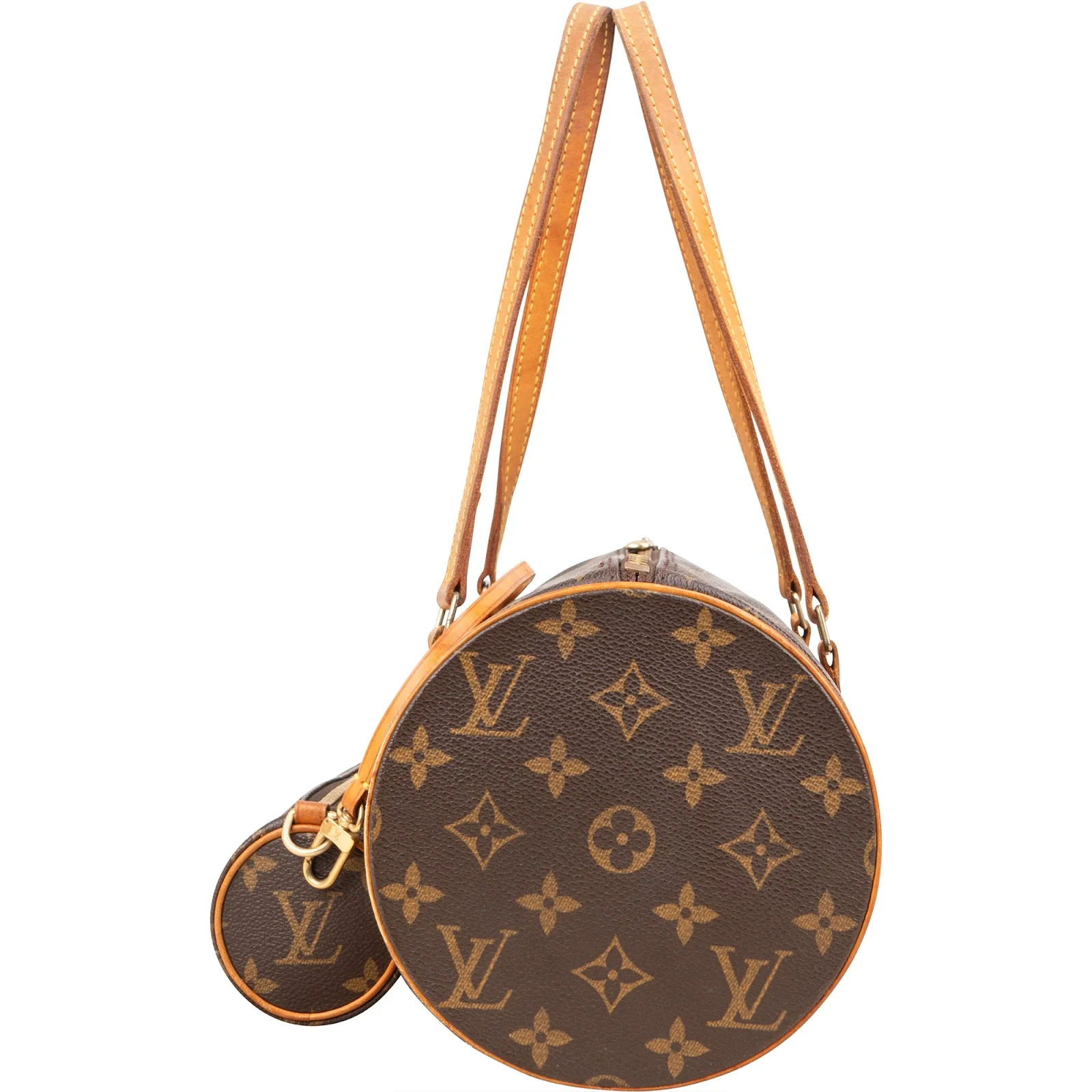Louis Vuitton Monogram Canvas Papillon Set Shoulder Bag