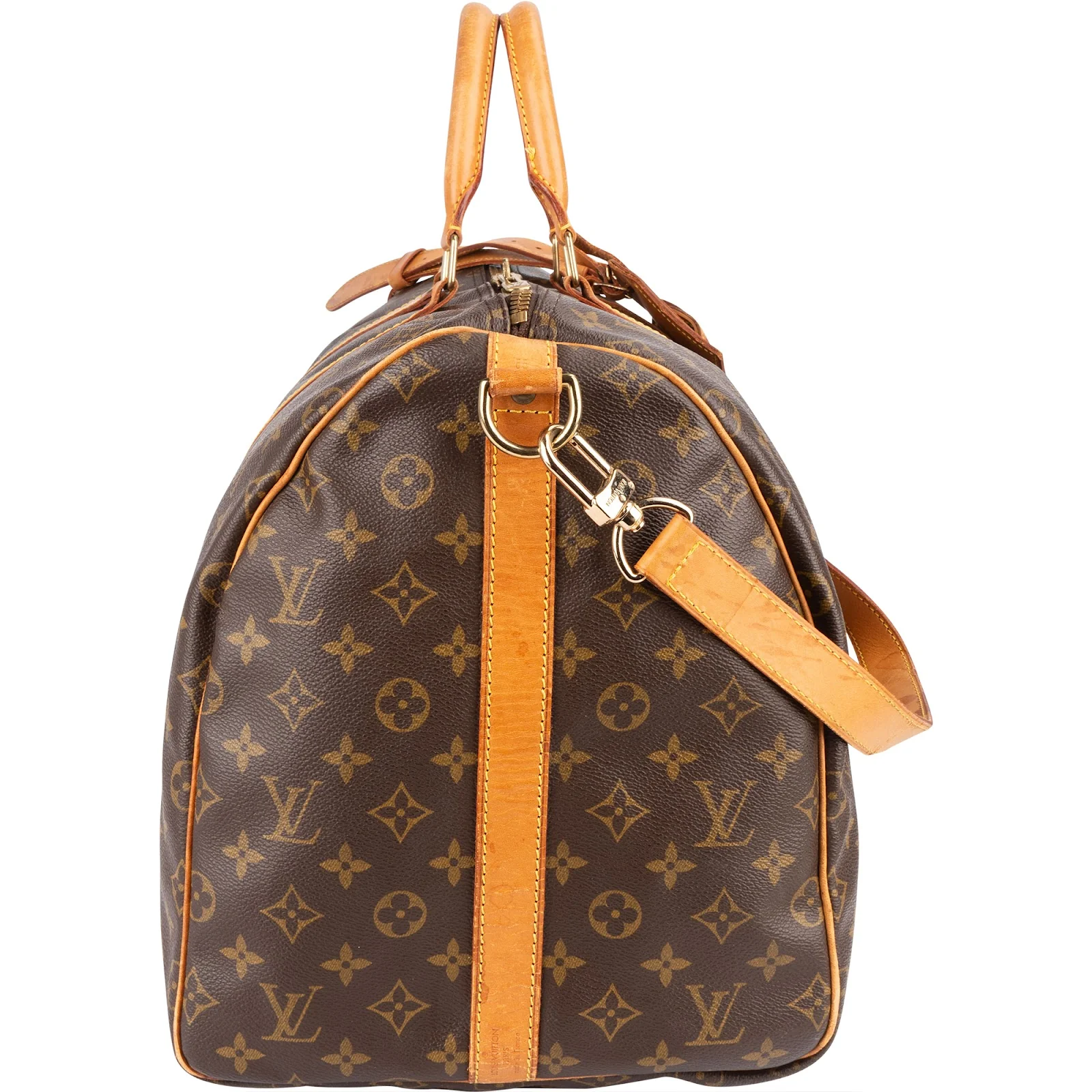 Louis Vuitton Monogram Canvas Keepall 55 Bandoulière Reisetasche
