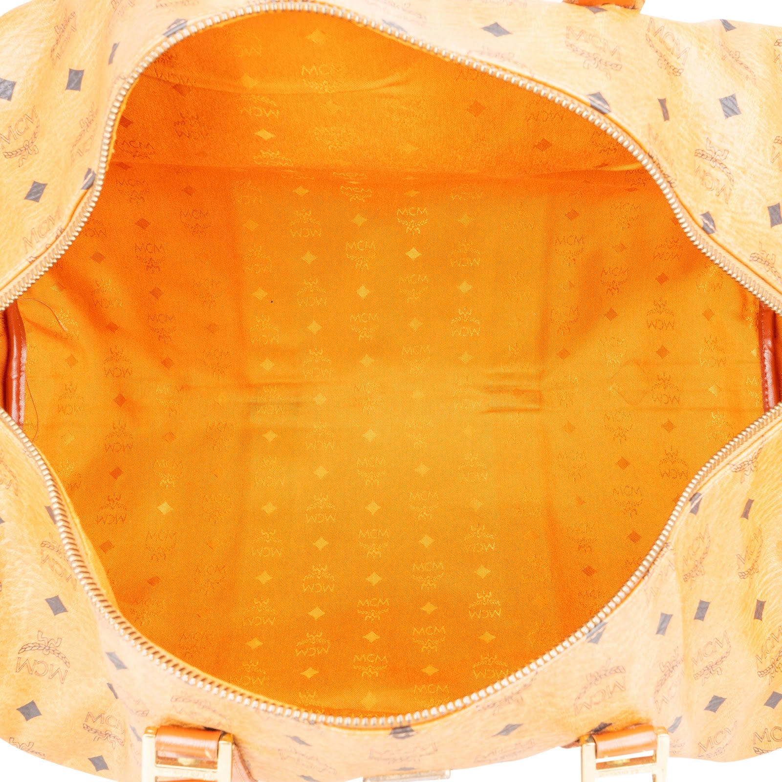 MCM Monogram Visetos Boston 50 Reisetasche