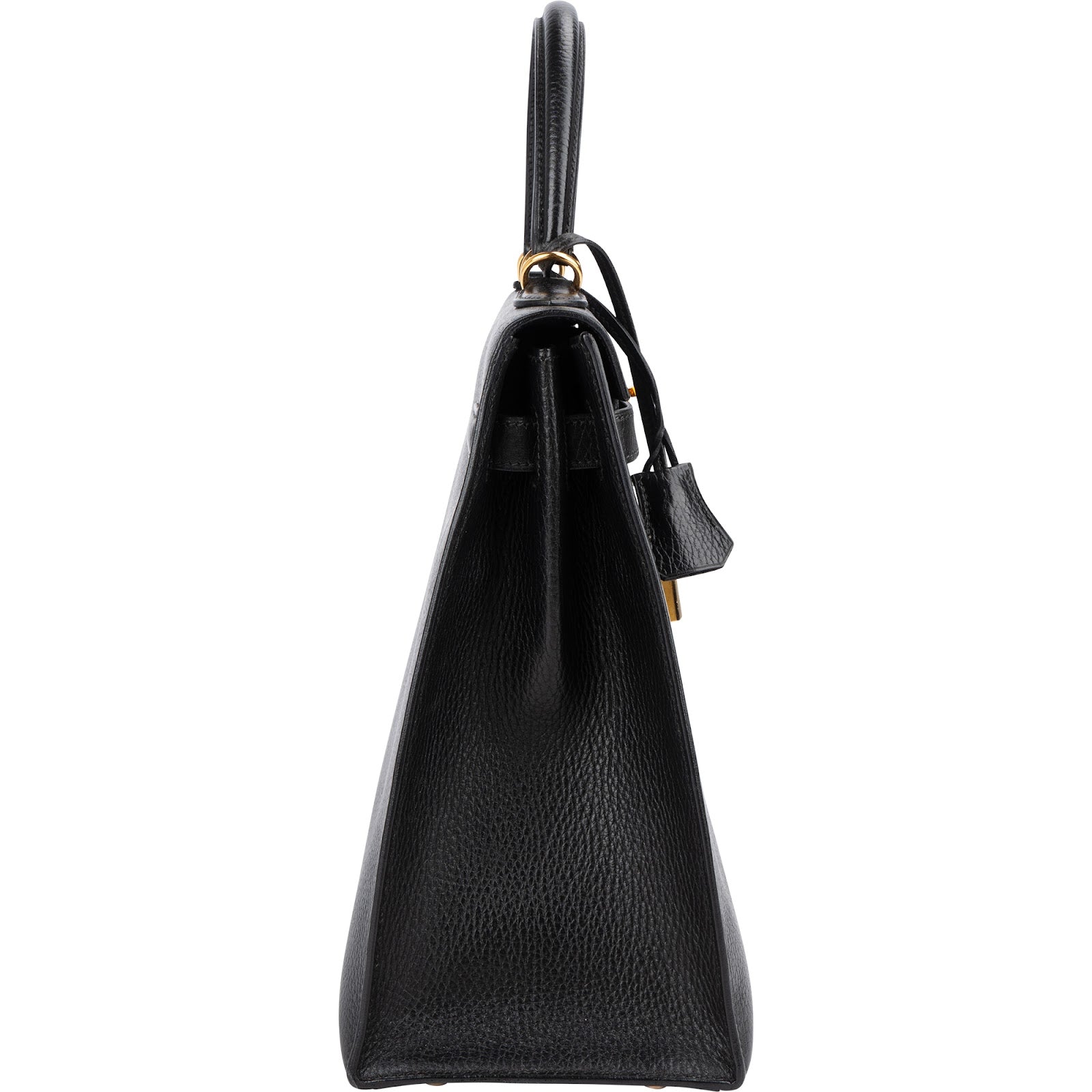 Hermès Ardennes  Leather Kelly 35 Sellier Handbag GHW