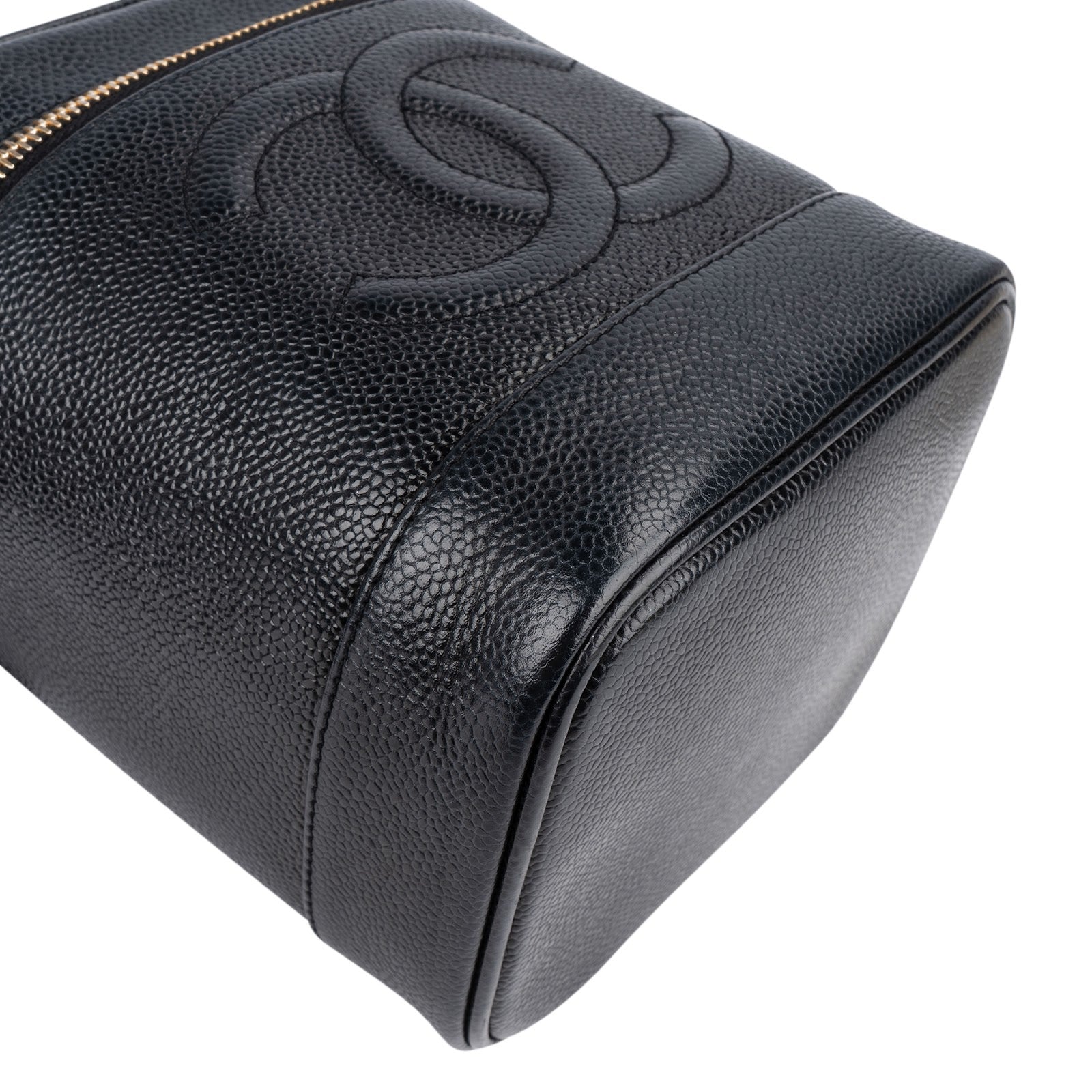 Chanel Caviar Leather CC Vanity Case