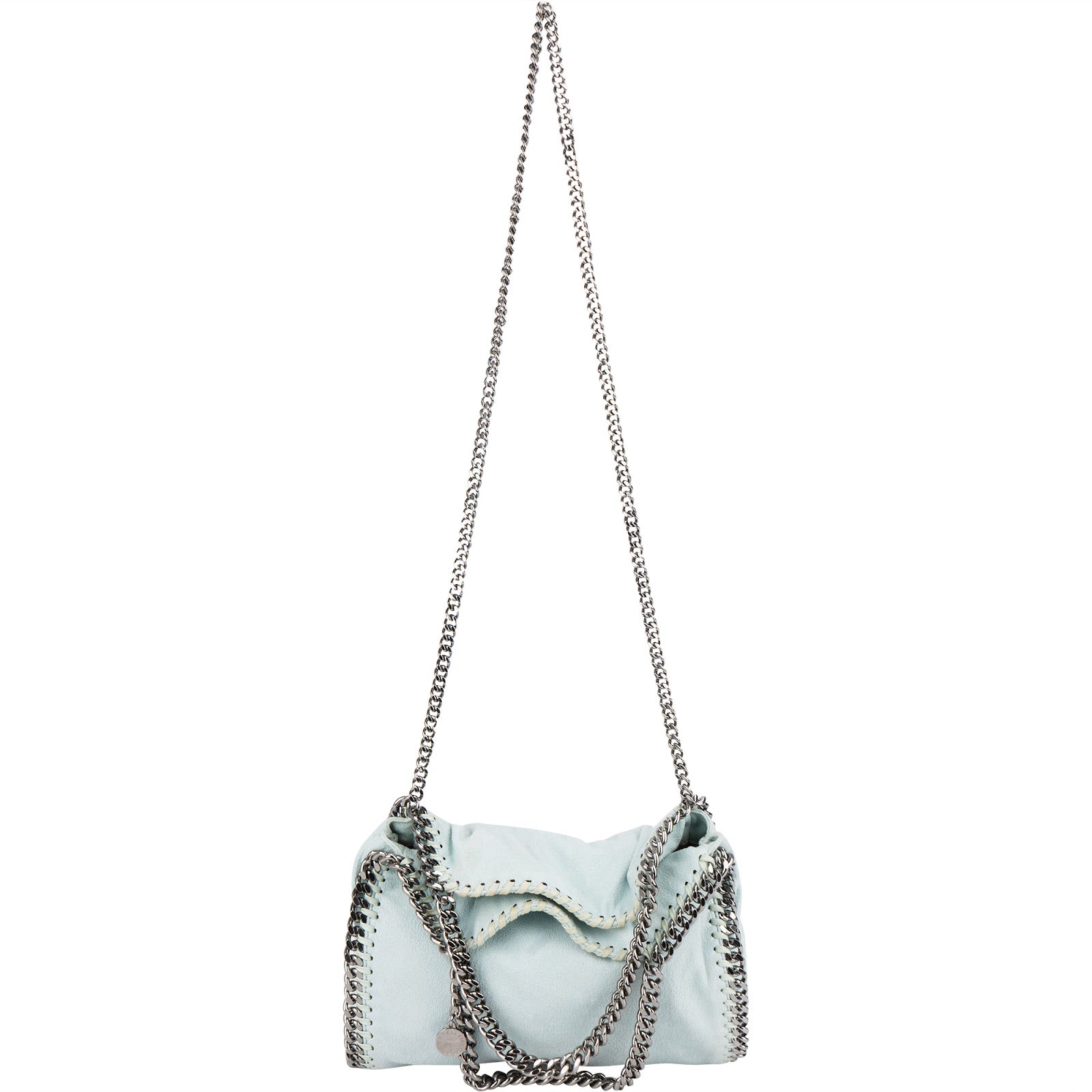 Stella McCartney Shaggy Falabella Fold Over Crossbody Bag