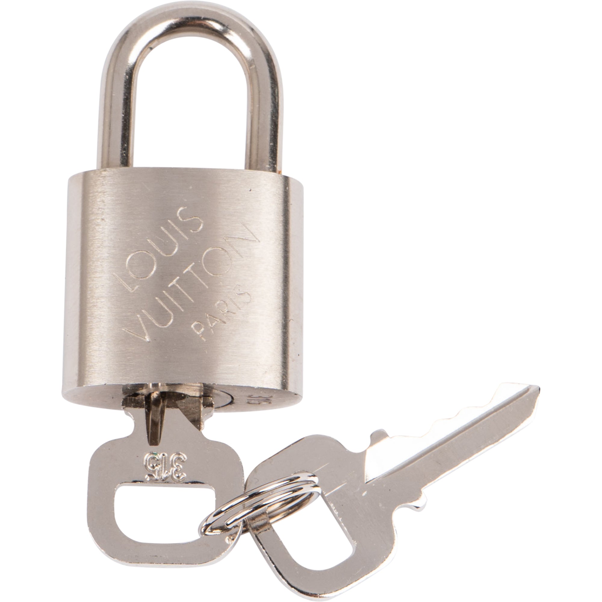 Louis Vuitton - Classic Brushed Silver Padlock (315)