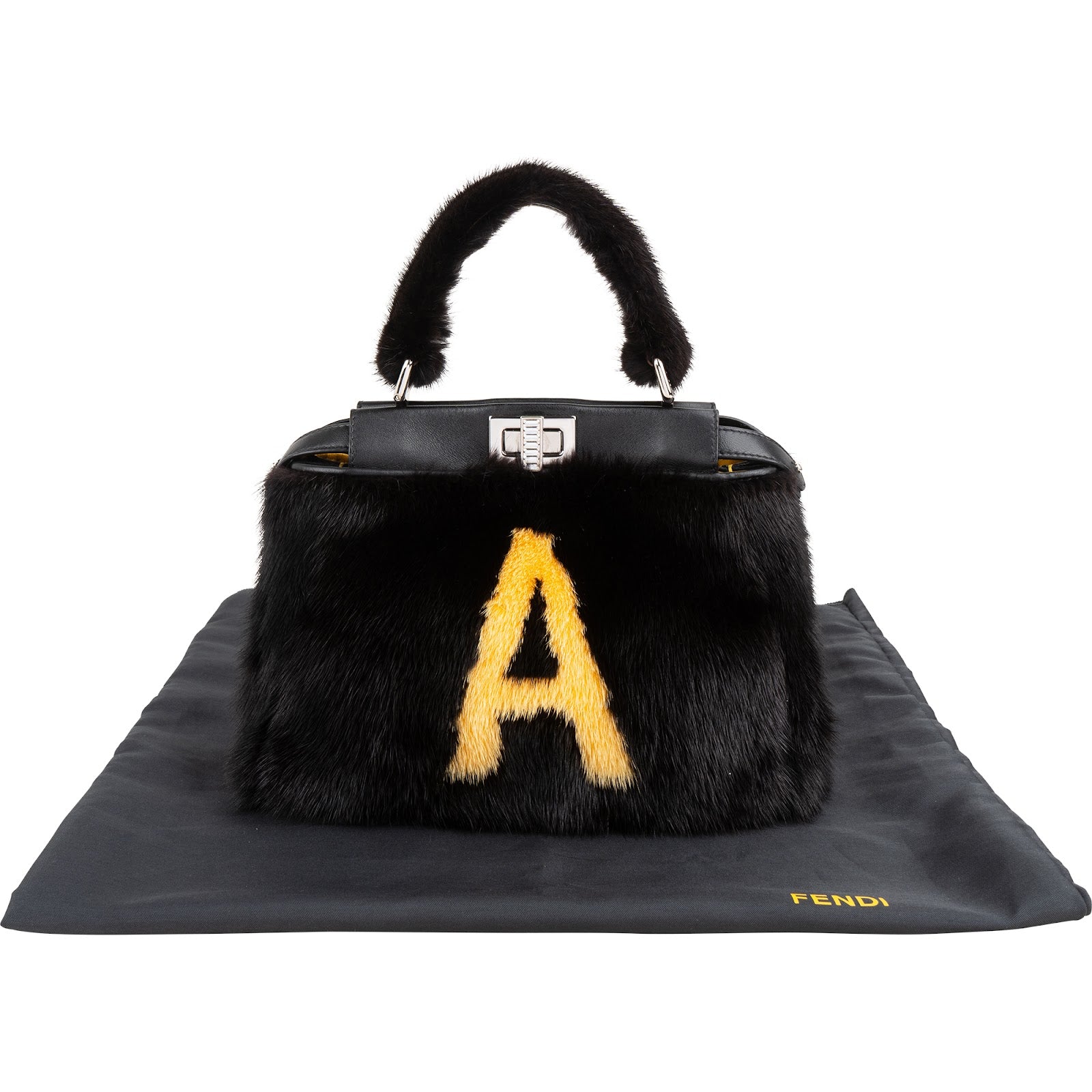 Fendi – Peekaboo Small Handbag (Fendi x Kingsley Fur Special Order „A")