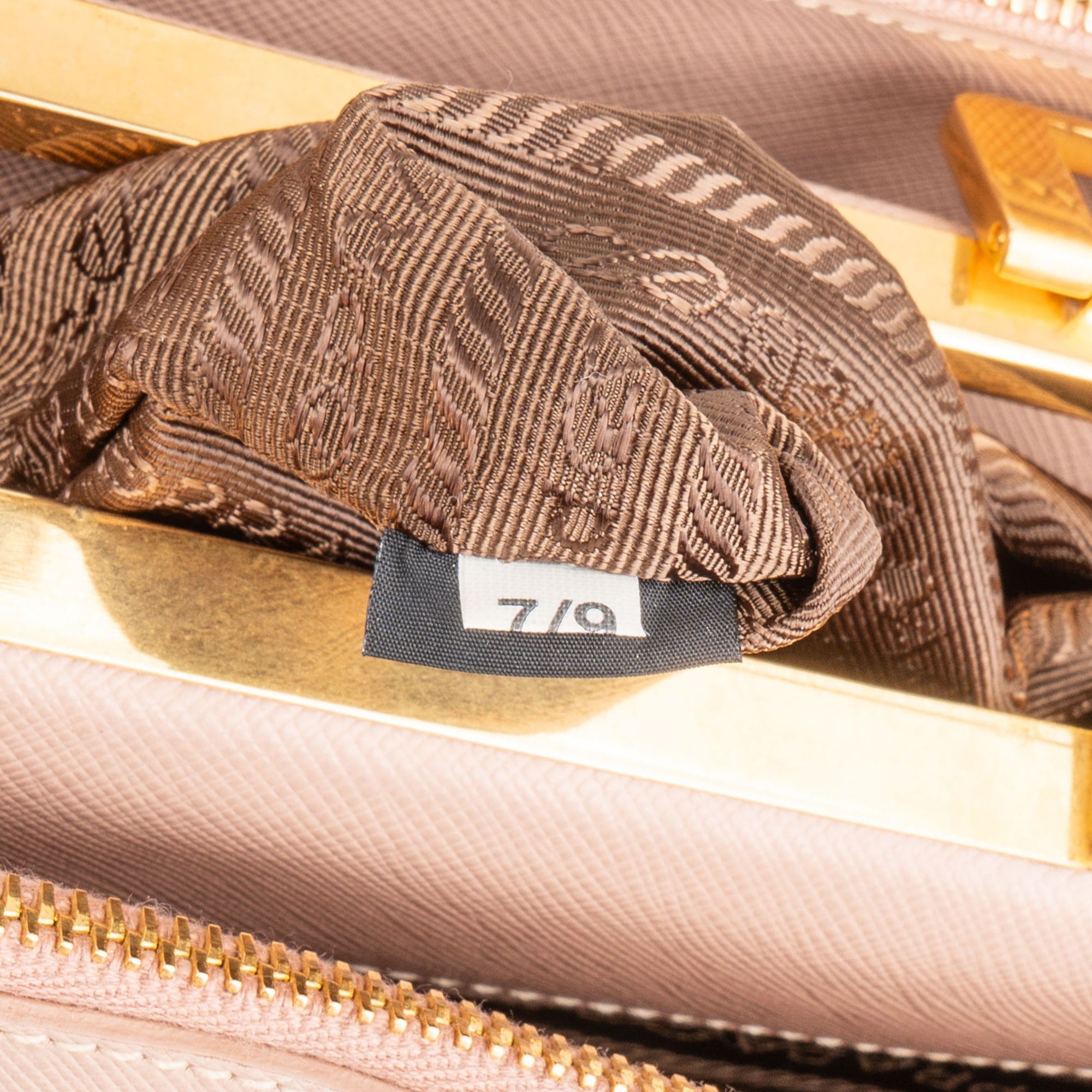 Prada Pink Saffiano Leather Lux Galleria Handbag
