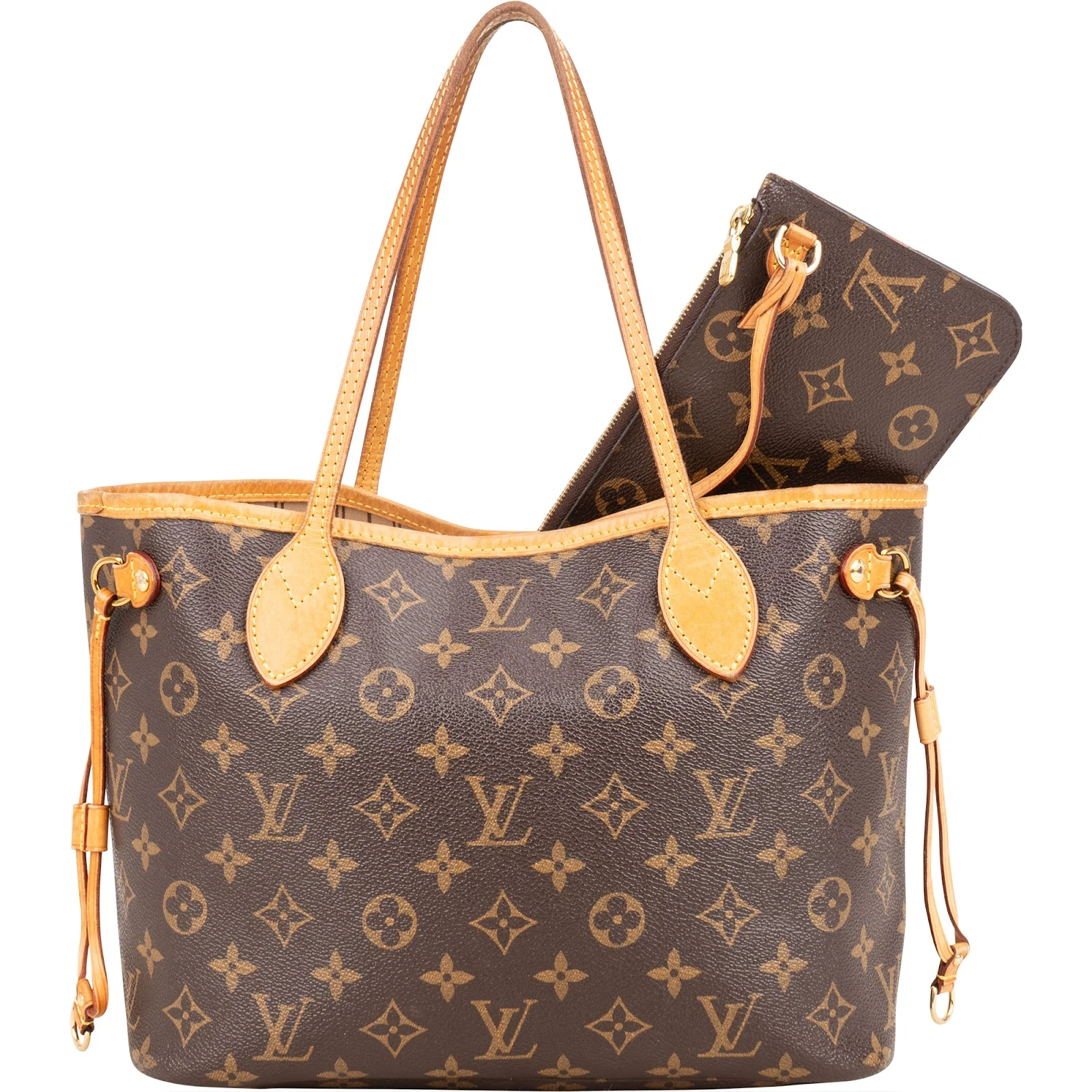 Louis Vuitton Monogram Canvas Neverfull PM Shoulder Bag