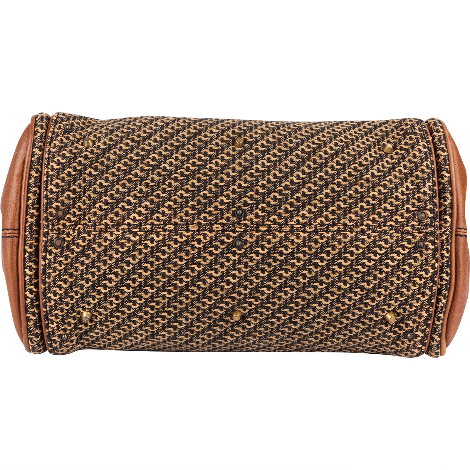 Chloé Woven Cotton Paddington Satchel Handbag