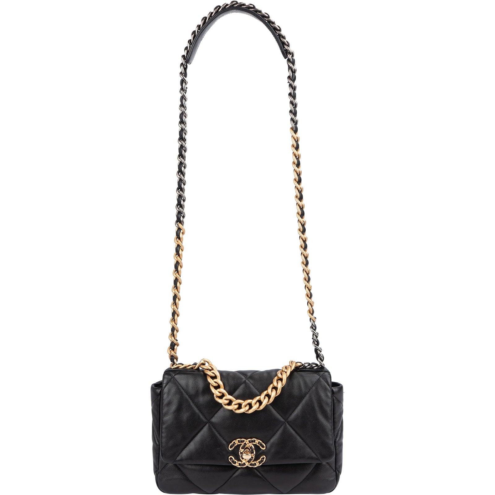 Chanel – 19 Flap Bag Schultertasche