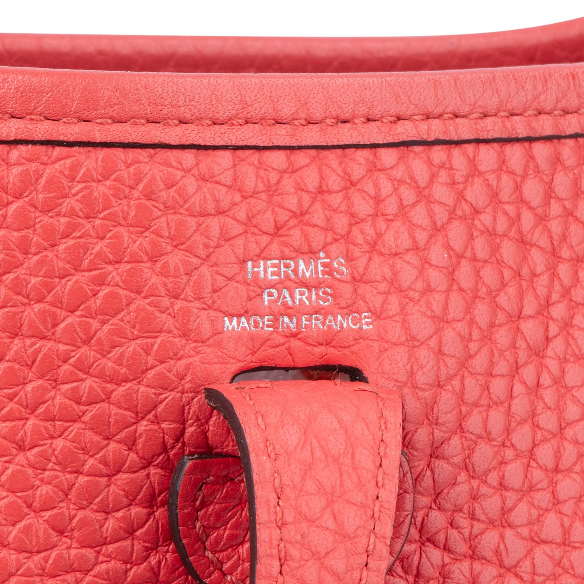Hermès Rose Jaipur Clemence Evelyne 16 Crossbody Bag