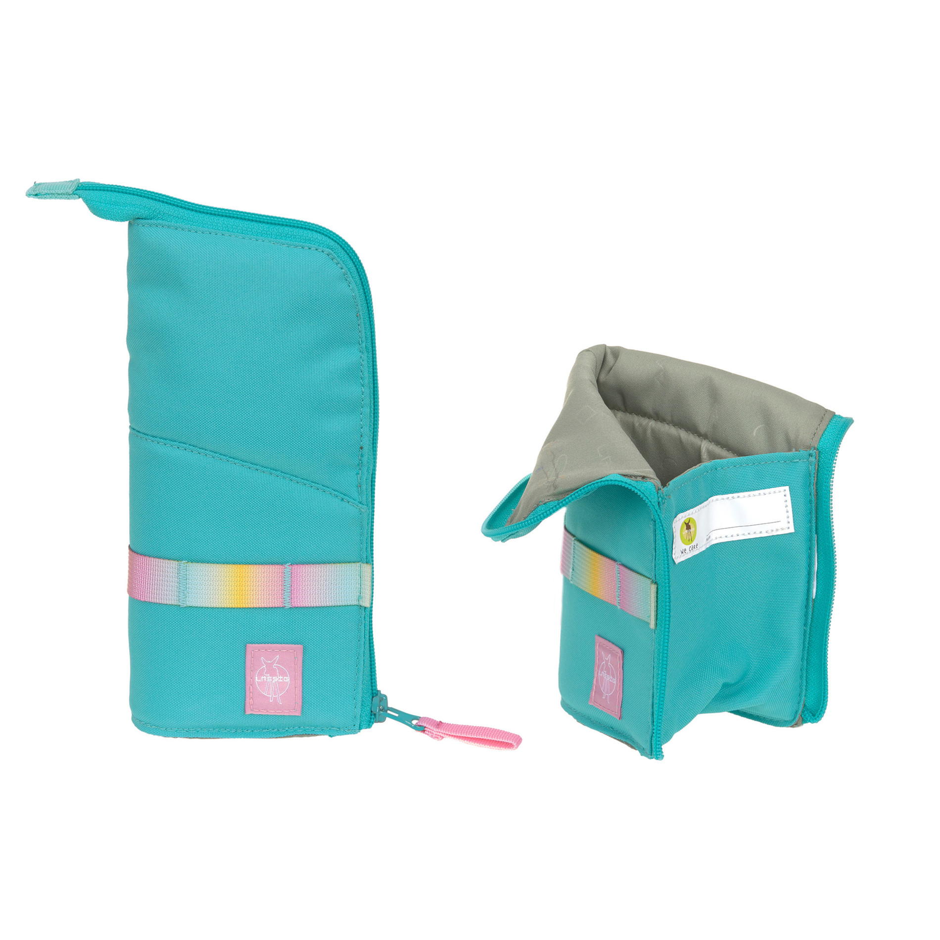 School Set Slim Unique Schulranzenset 6tlg. - turquoise