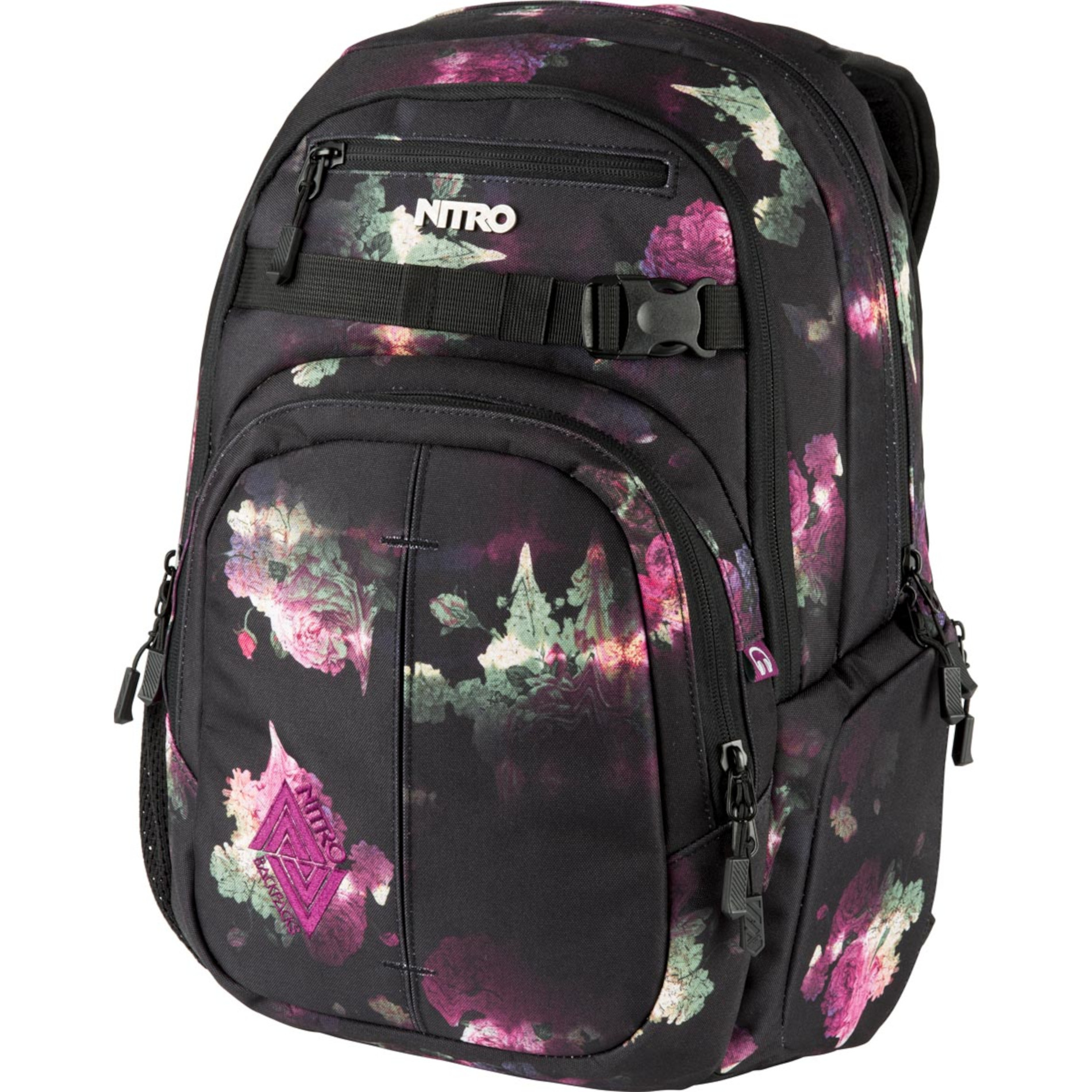 Rucksack CHASE - Black Rose