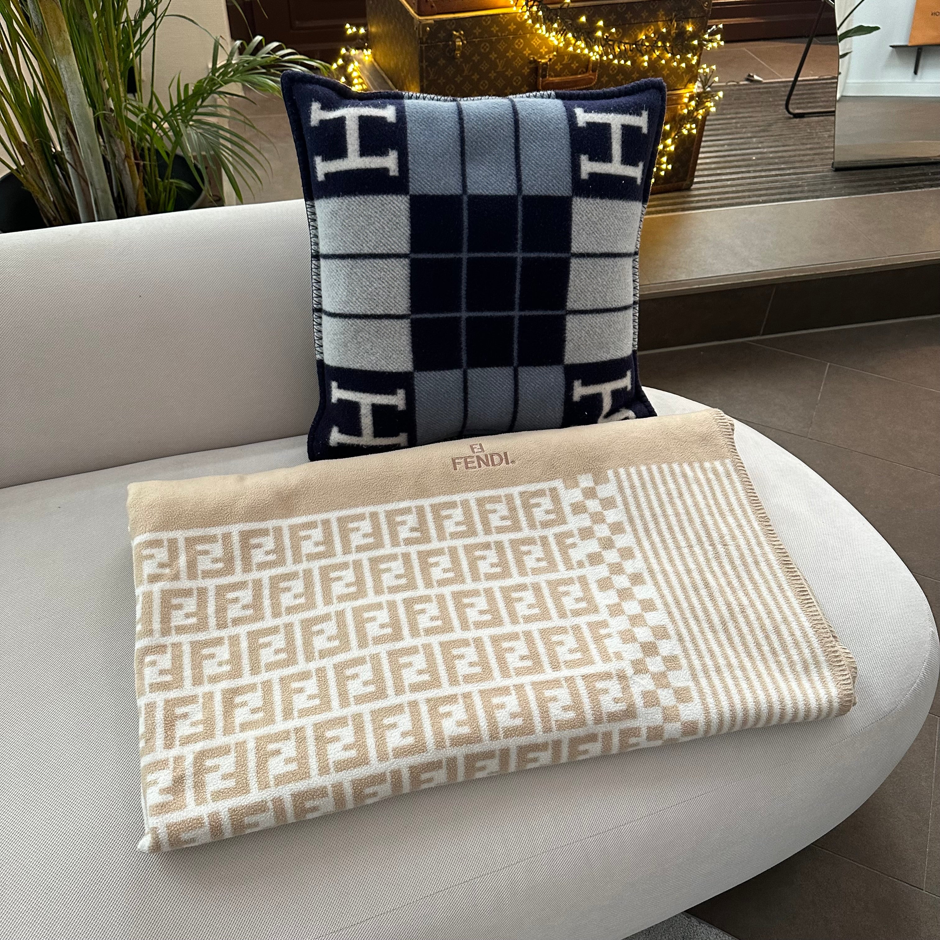 Fendi FF Monogram Blanket