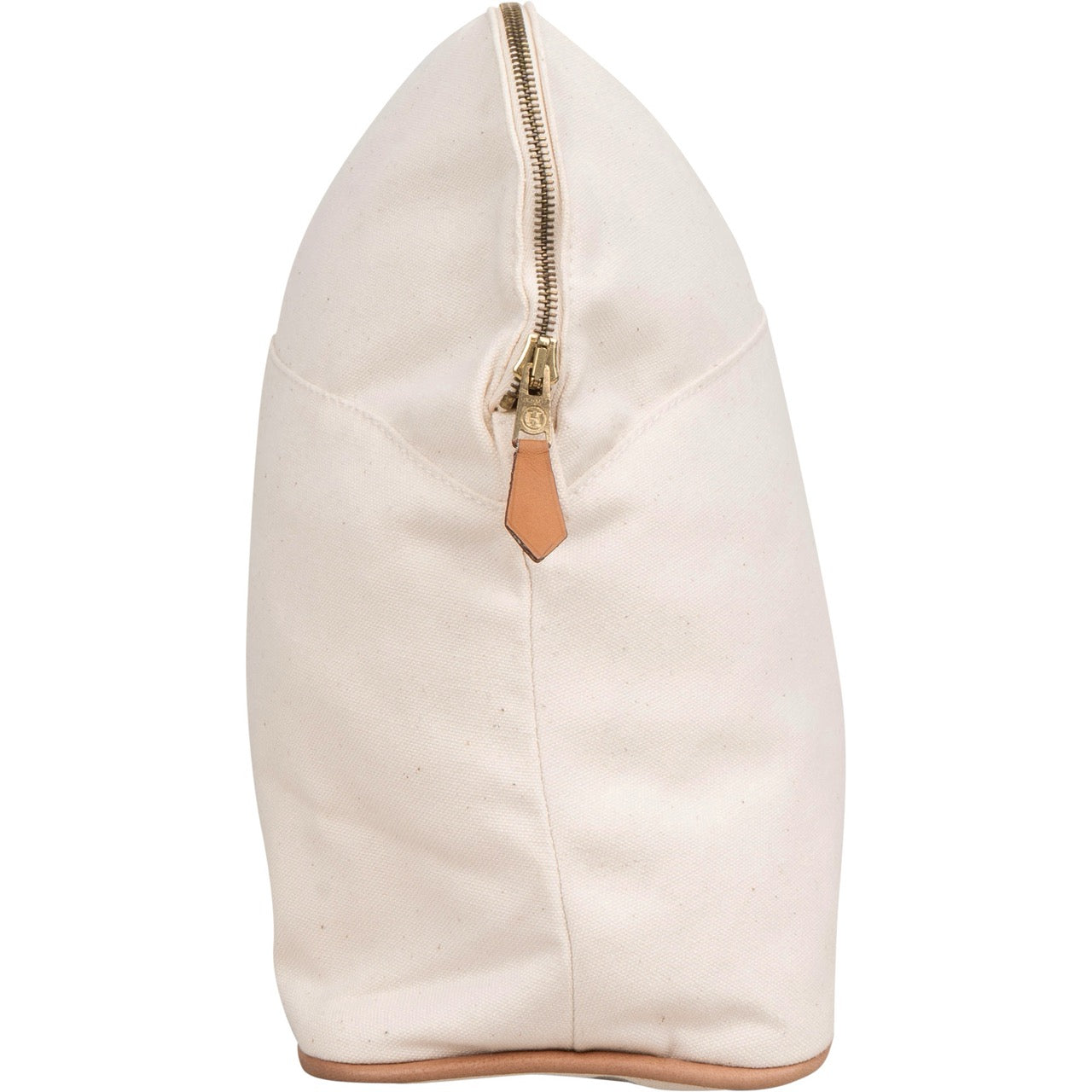 Hermès White Cotton Bolide Toiletry Bag