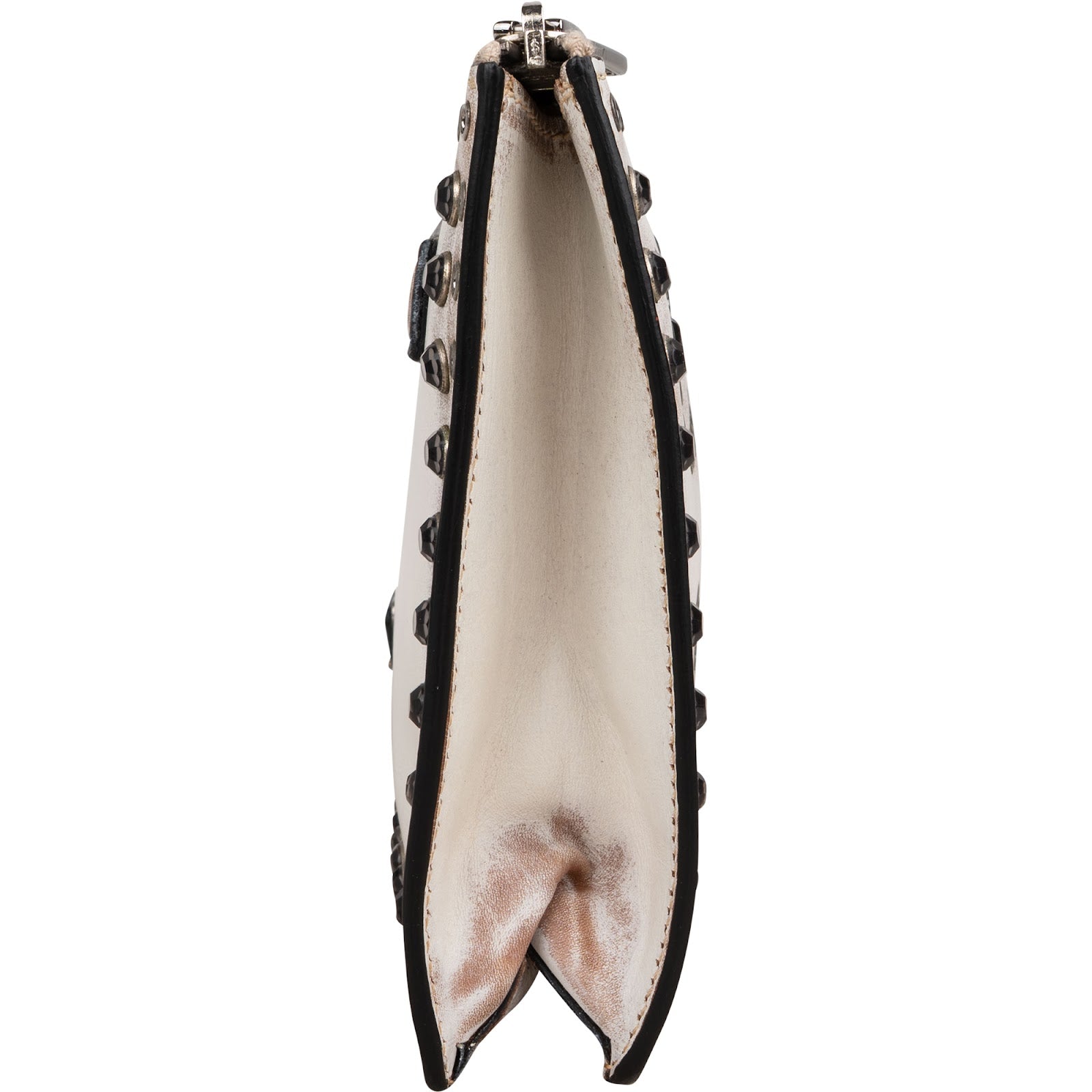 Prada Crystal Leather Clutch