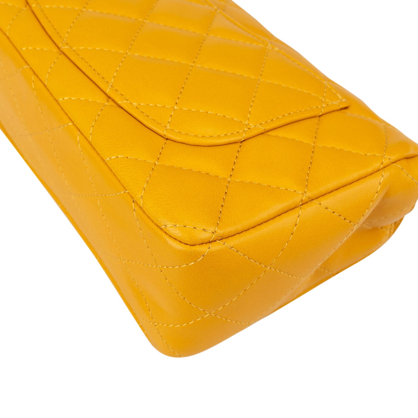 Chanel - Palladium Mini Rectangular Single Flap Crossbody Bag