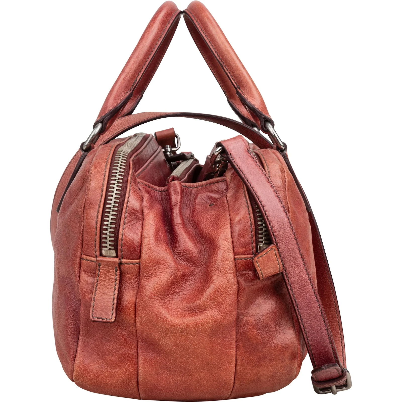 Miu Miu Vitello Lux Bauletto Handbag