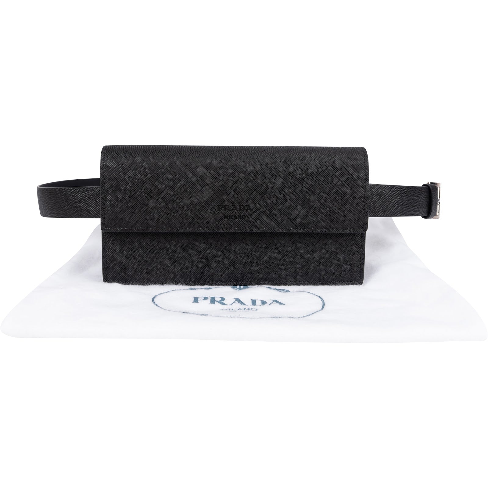 Prada - Saffiano Leather Crossbody Belt Bag
