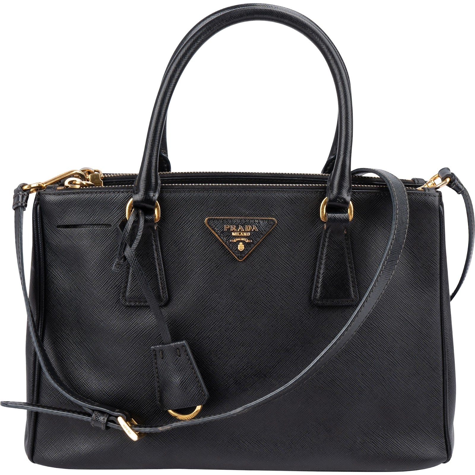 Prada – Saffiano Galleria-handtas