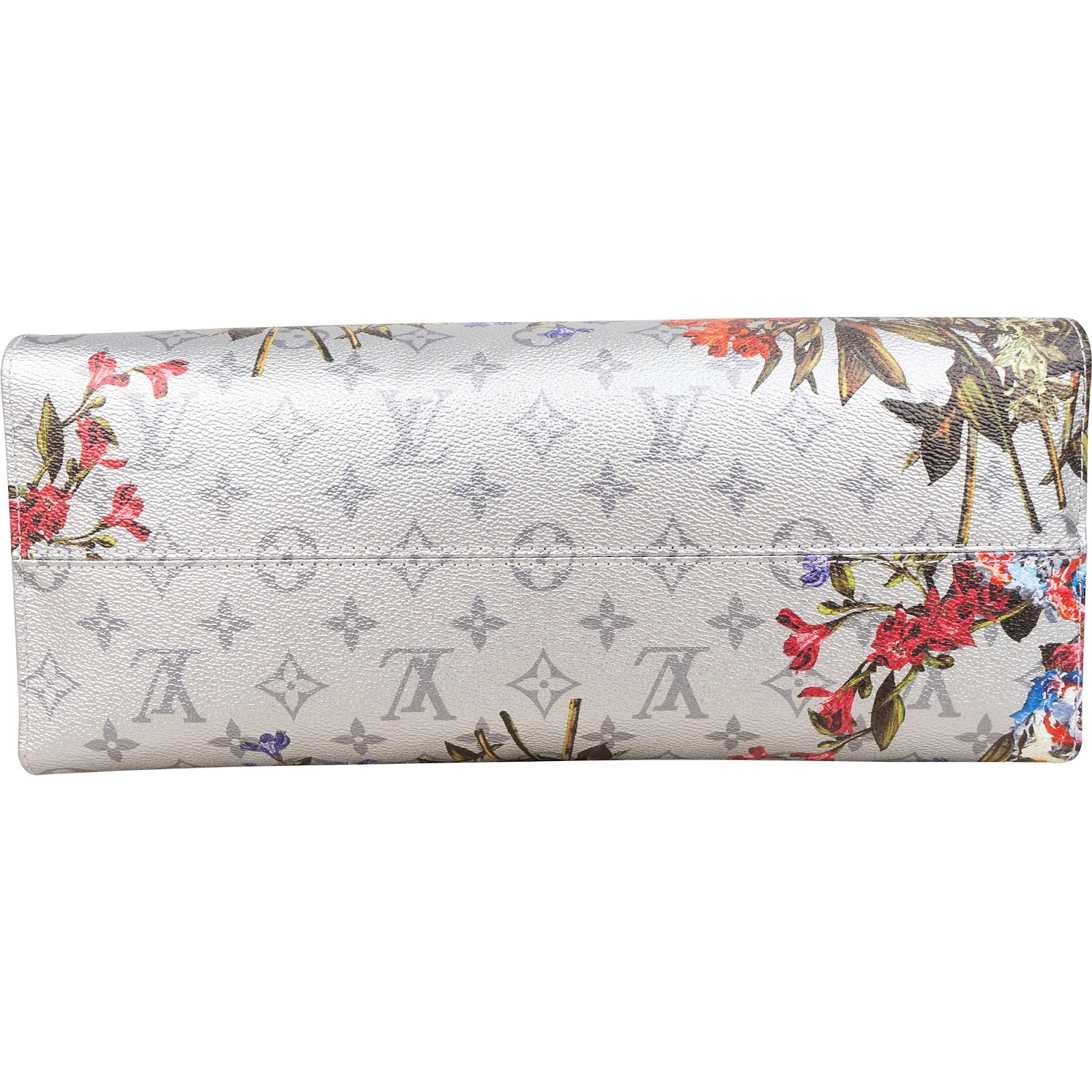Louis Vuitton Limited Monogram Tufted Garden Urs Fischer OnTheGo MM Shoulder Bag