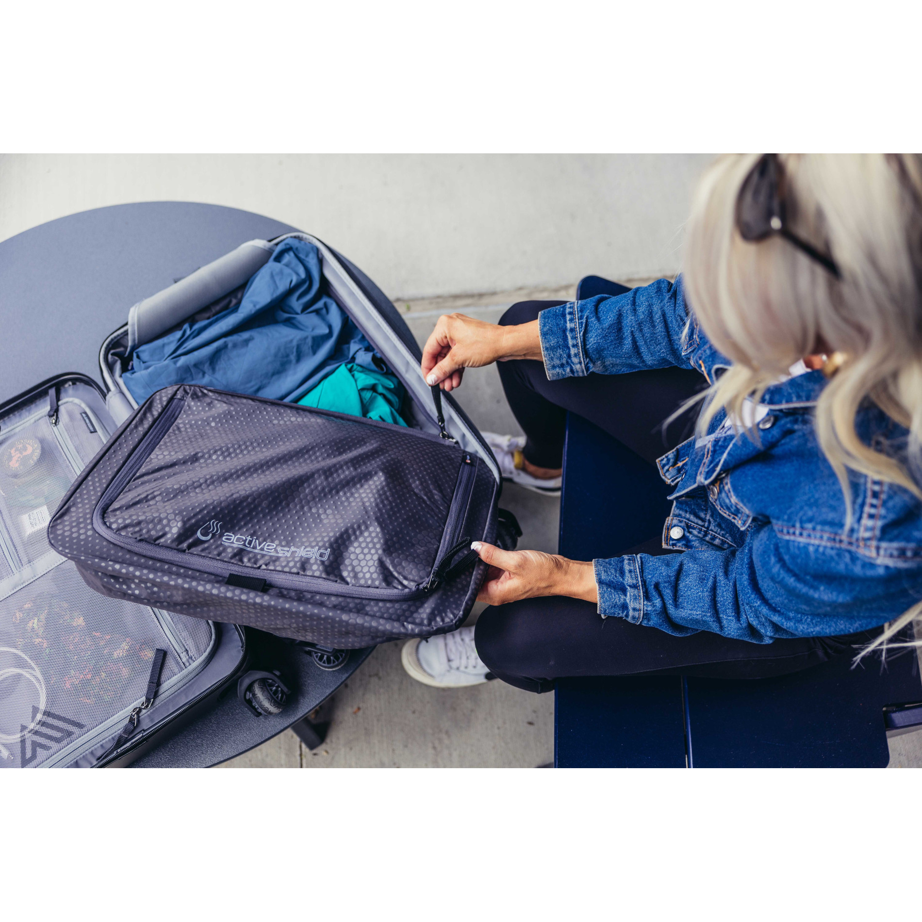 QUADRO PRO Kabinenkoffer (55 cm) erweiterbar - Mirage Tan