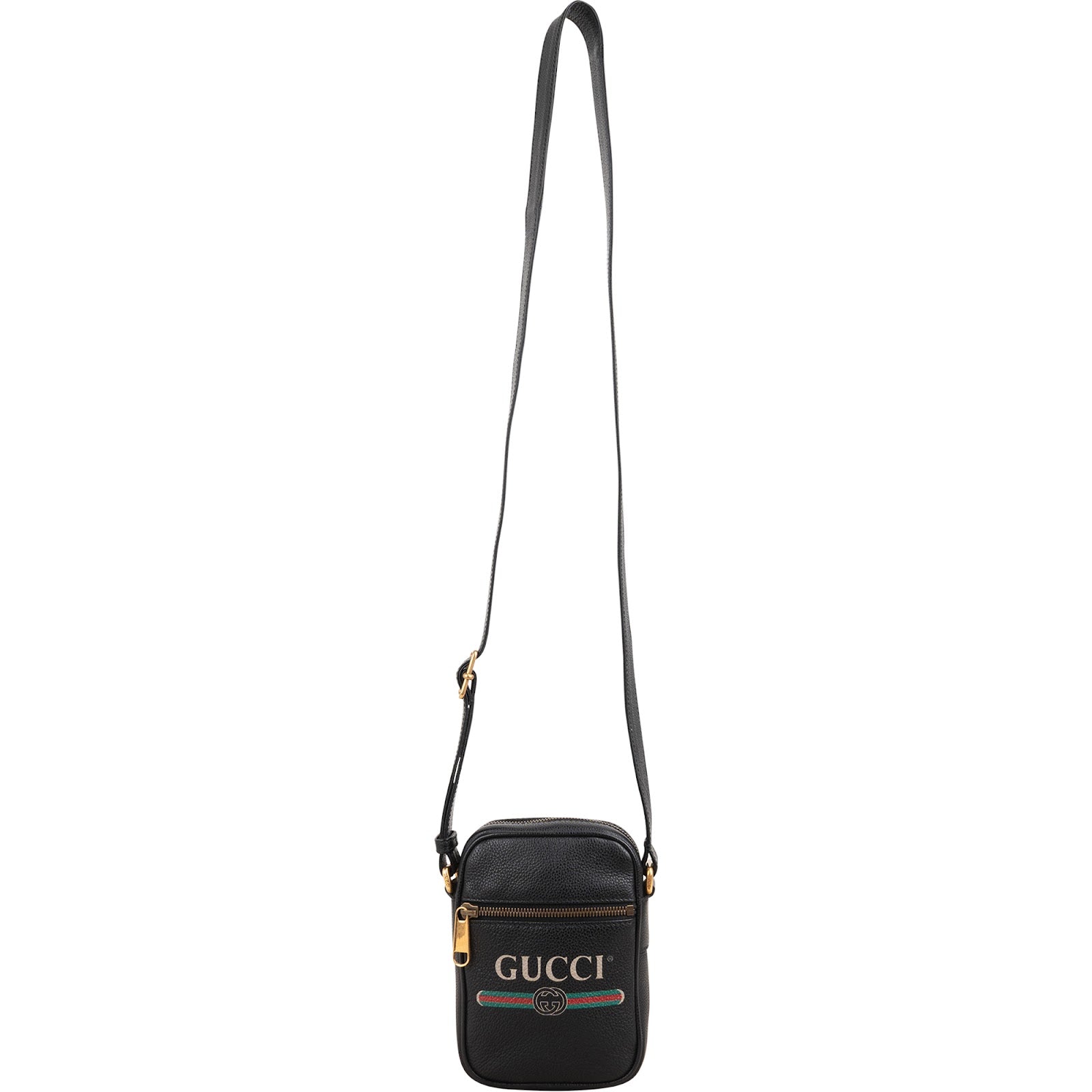 Gucci - Vintage Emblem Small Crossbody Bag