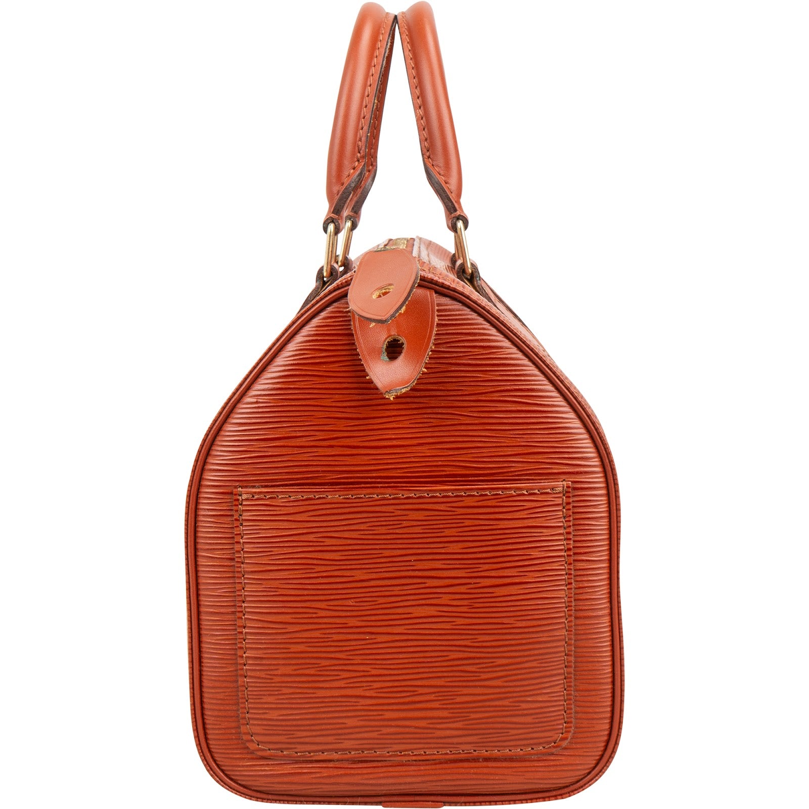 Sac Speedy 30 Boston Louis Vuitton en cuir Epi couleur « Kenyan Fawn »