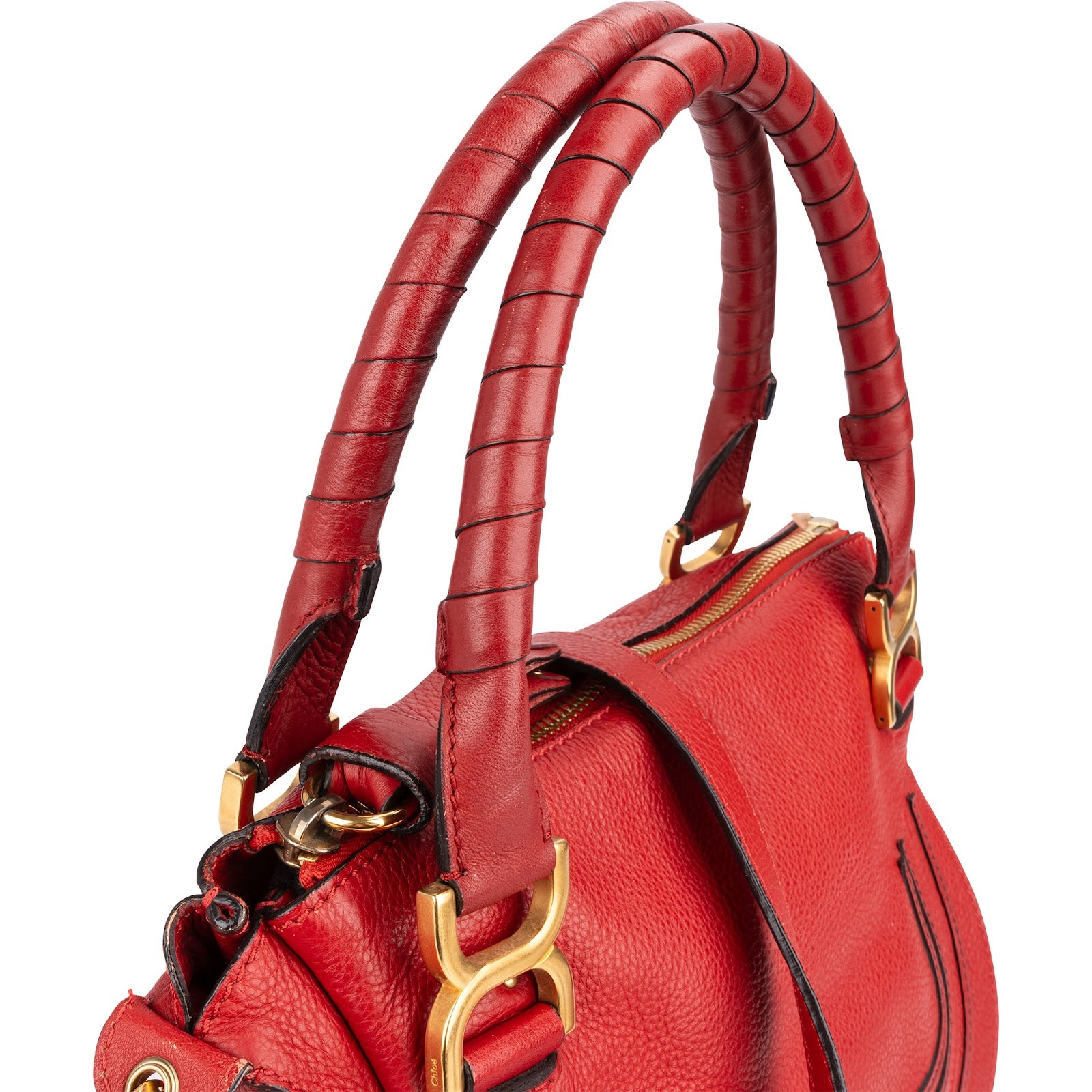 Chloé Grained Calfskin Marcie Handbag
