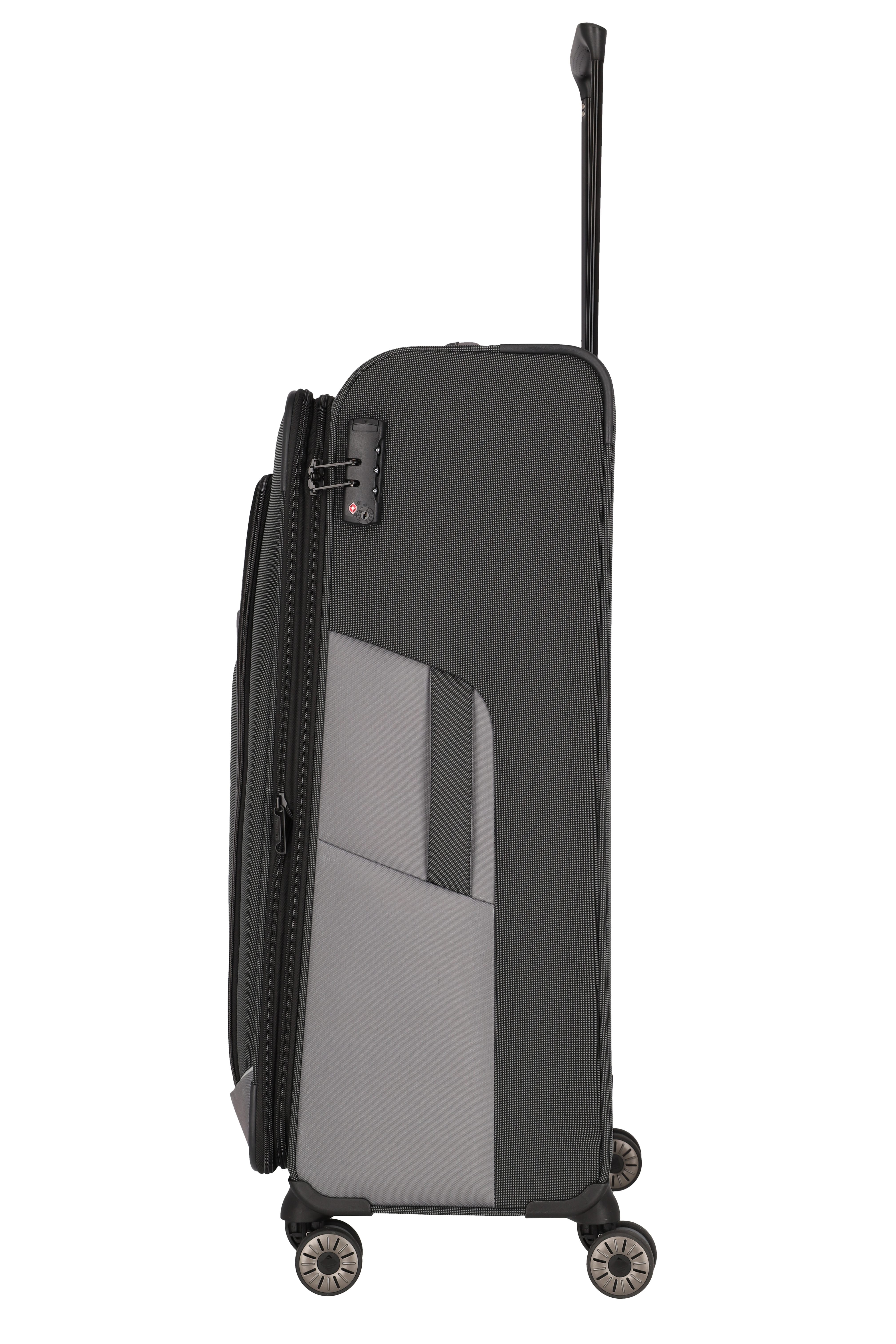 VIIA Kofferset 4 Rollen Größe L/M - Schiefer