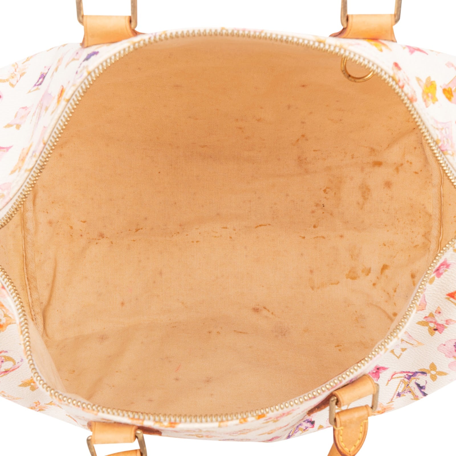 Louis Vuitton Limited Monogram Richard Prince Watercolor Speedy 35 Boston Bag