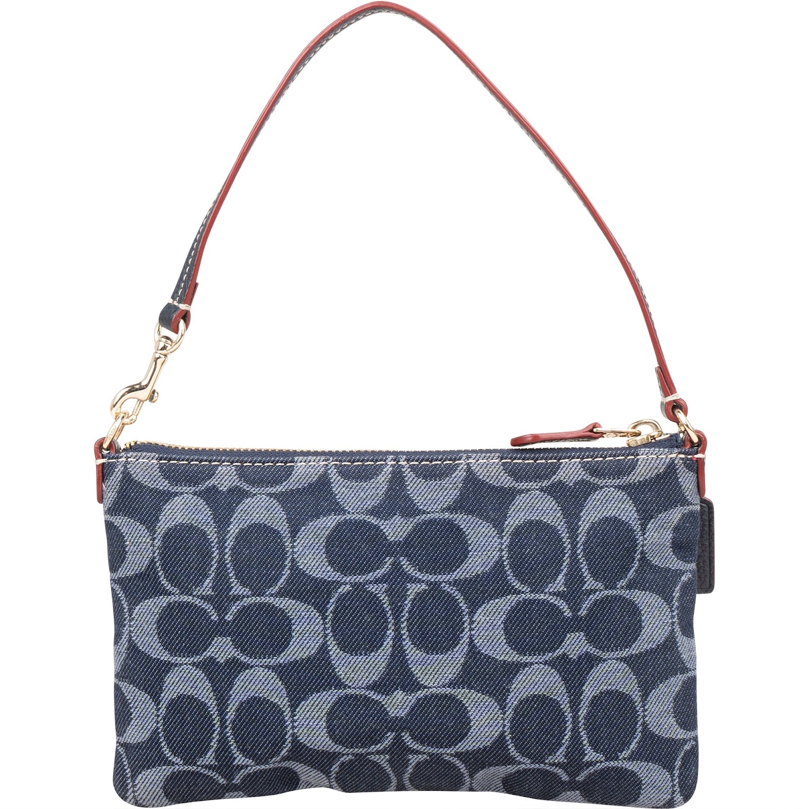 Coach Monogram Signature Denim Handbag