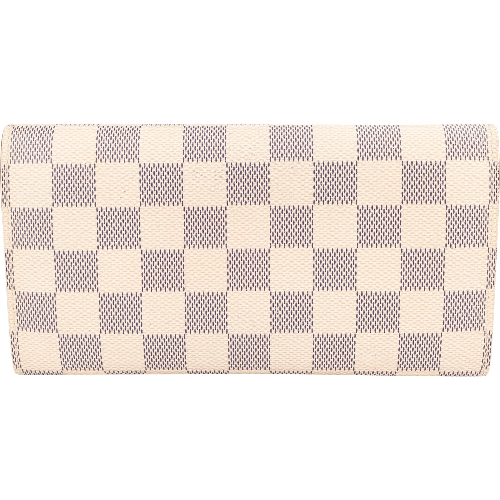 Louis Vuitton Monogram Damier Azur Emilie Sarah Wallet
