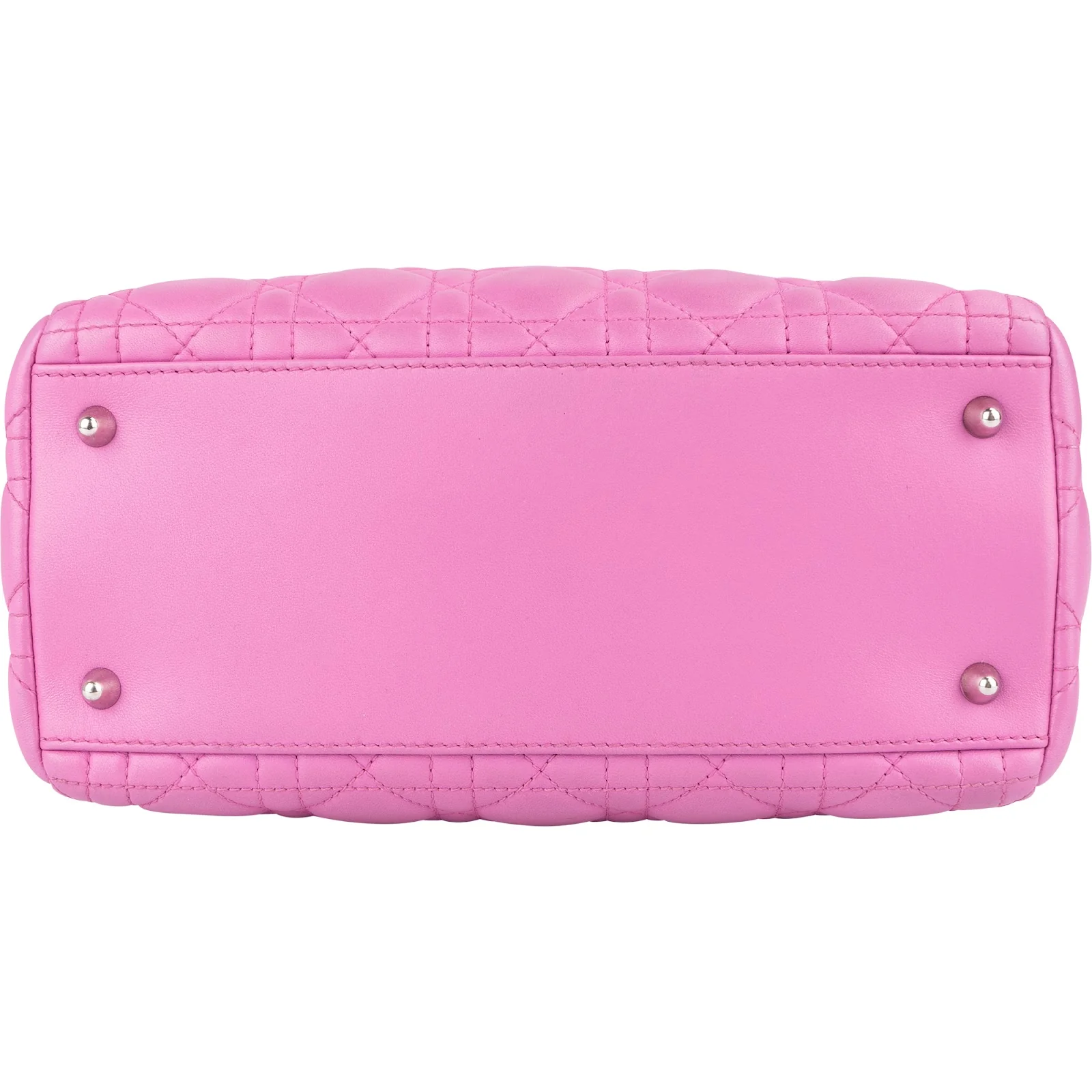 Christian Dior Quilted Leather Lady Dior Handbag