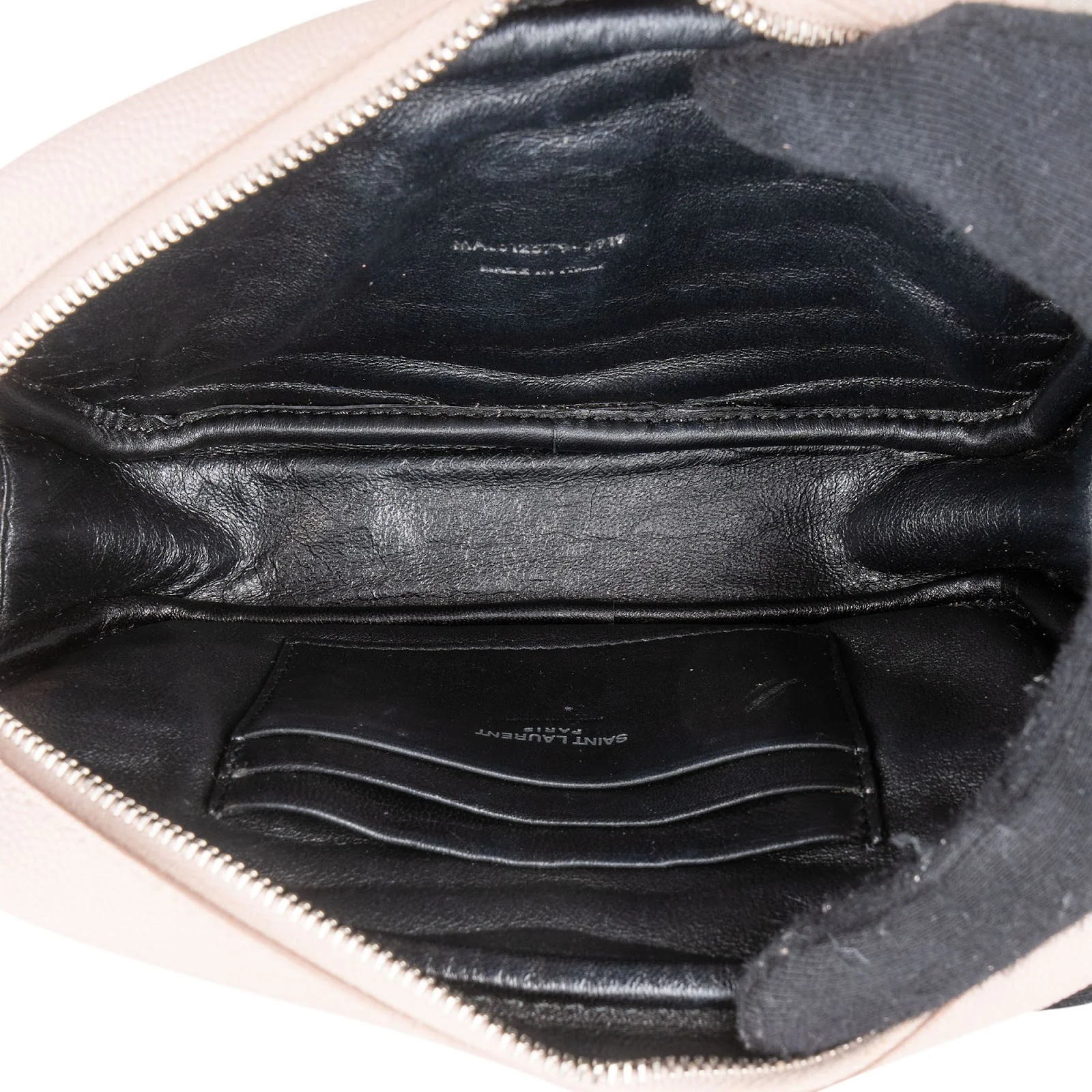 Saint Laurent Quilted Grained Leather Lou Camera Crossbody Bag