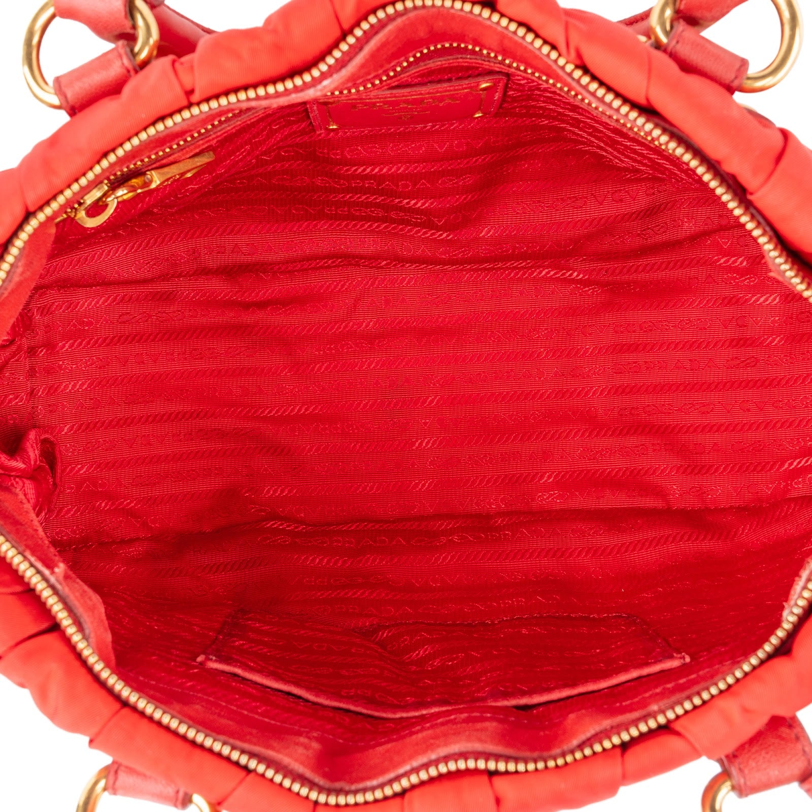 Prada Tessuto Gaufre Satchel Handbag