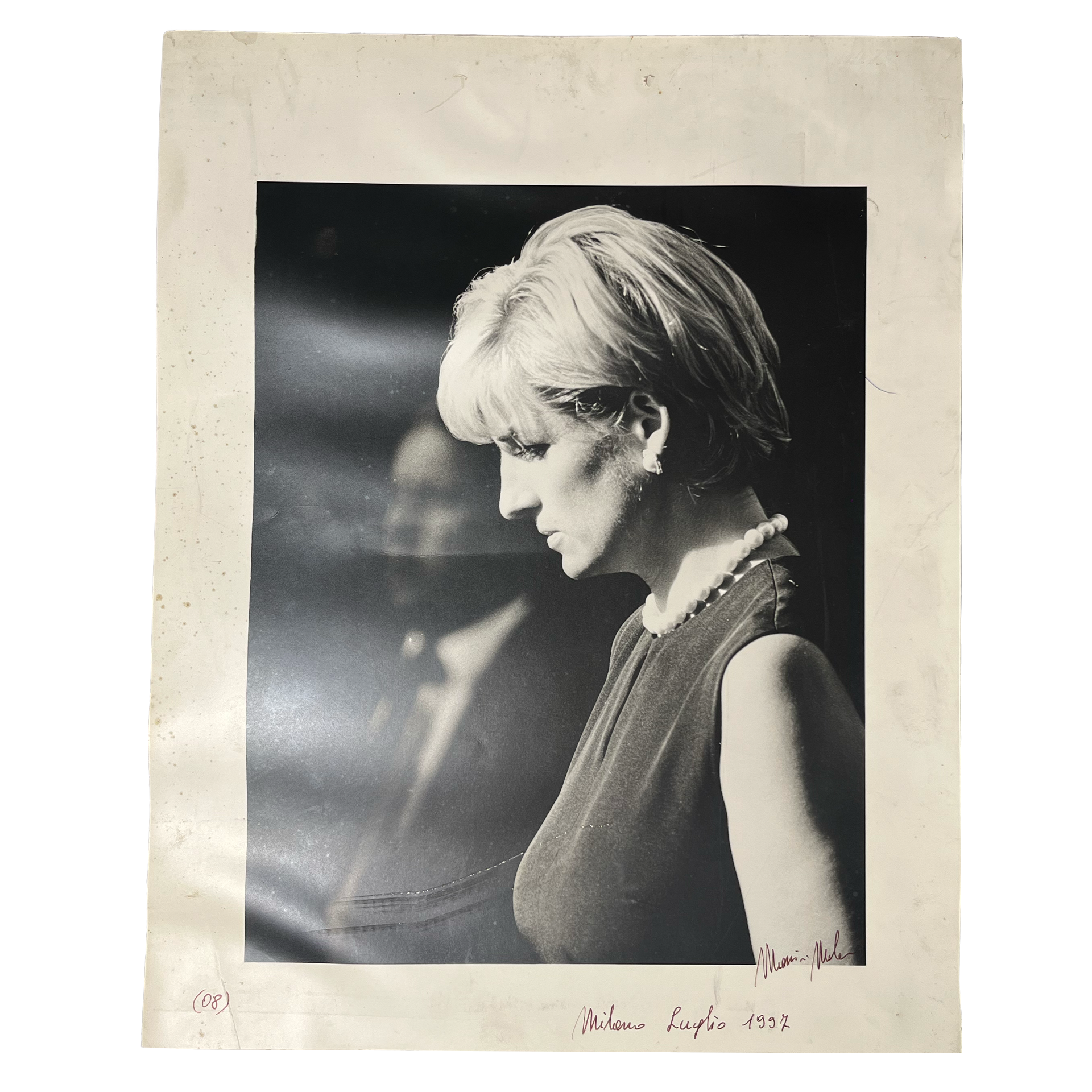 Massimo Sestini  - « Lady Di, Milan, juillet 1997 » - Portrait de la princesse Lady Diana