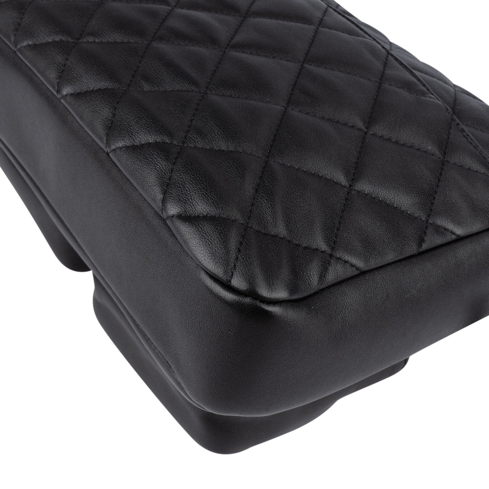 Chanel Quilted Lambskin CC Multi-Pocket Camera Crossbody Bag