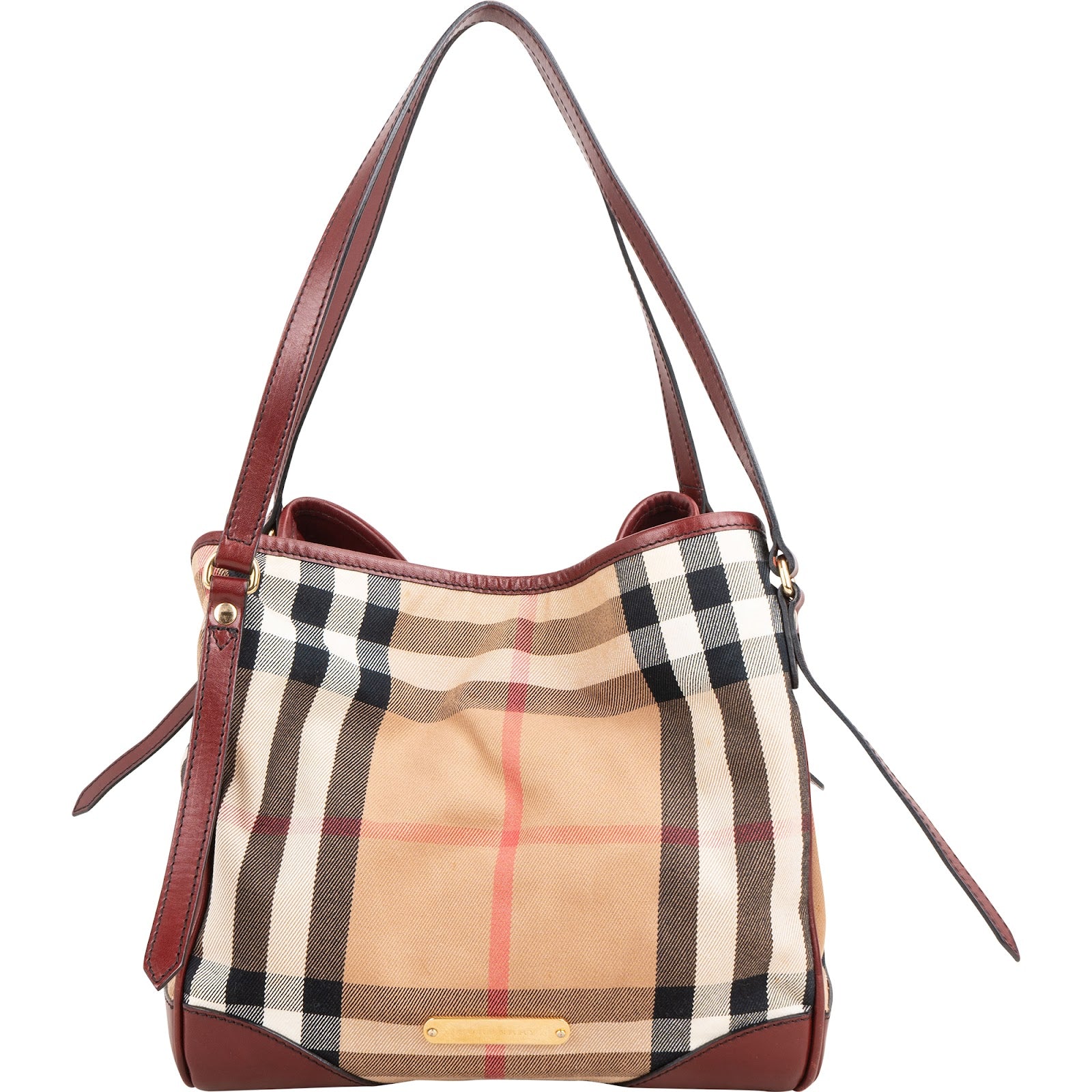 Burberry - Haymarket Check Canterbury Schultertasche