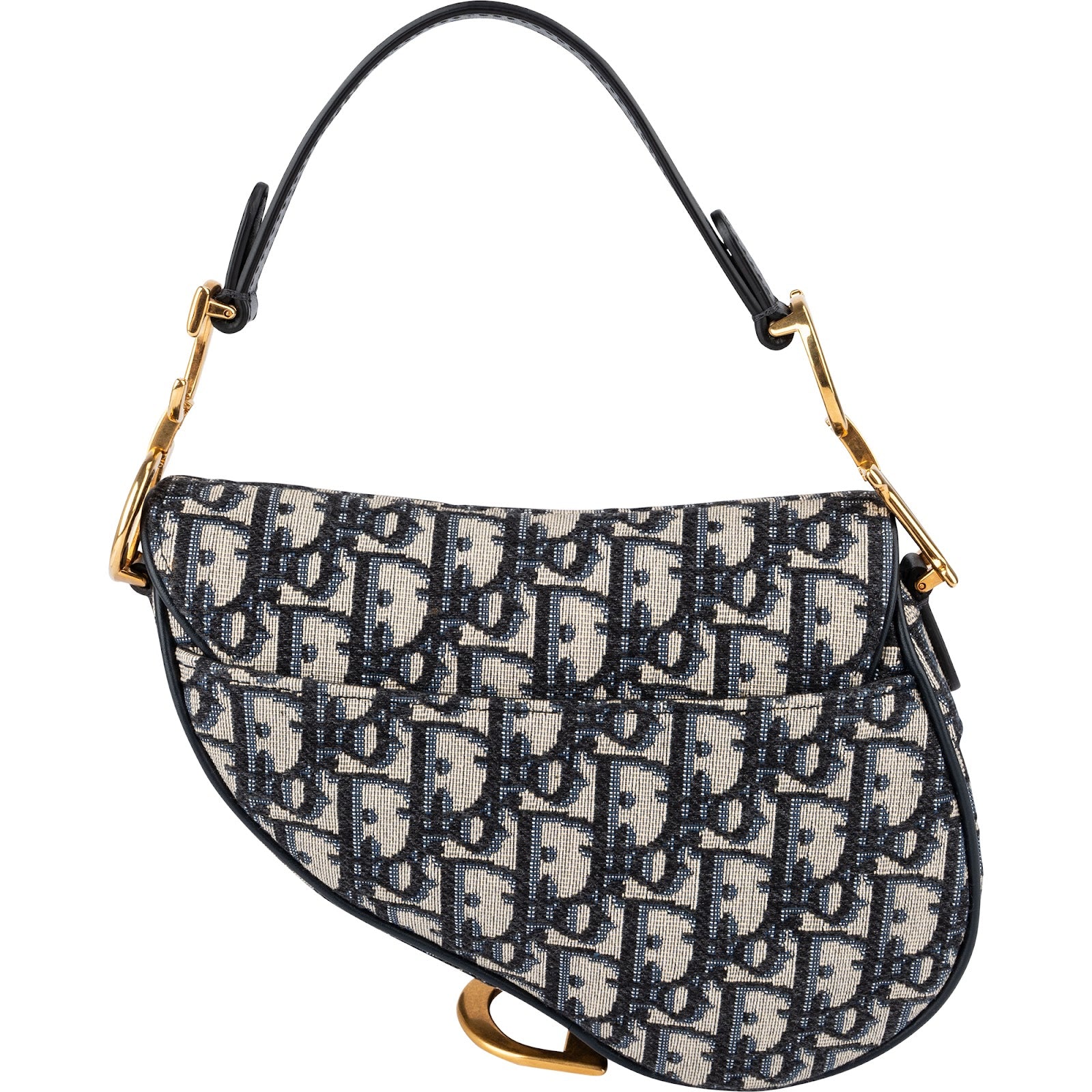 Christian Dior - Oblique Trotter Small Saddle Handbag