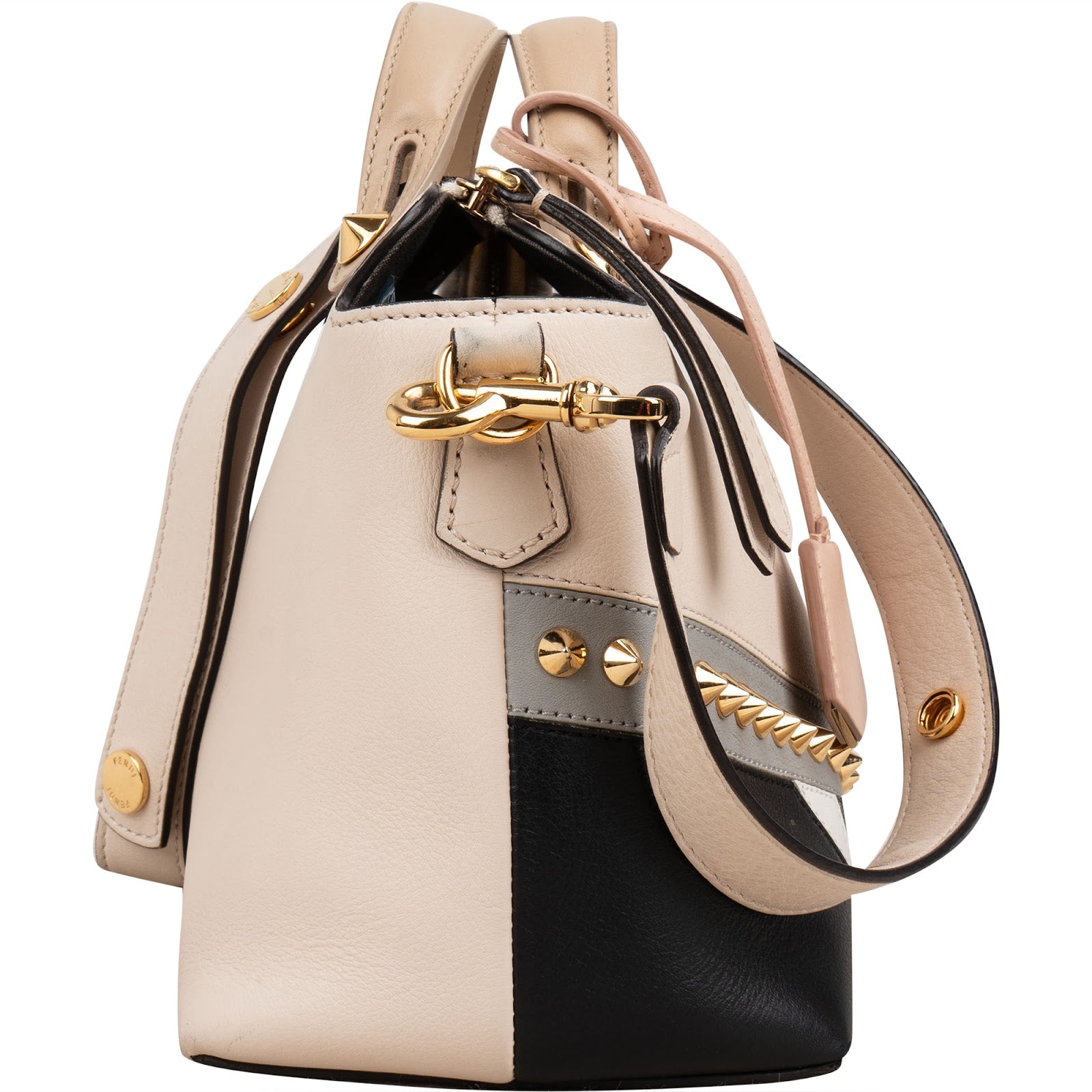 Fendi Leather Monster By The Way Crossbody Handbag