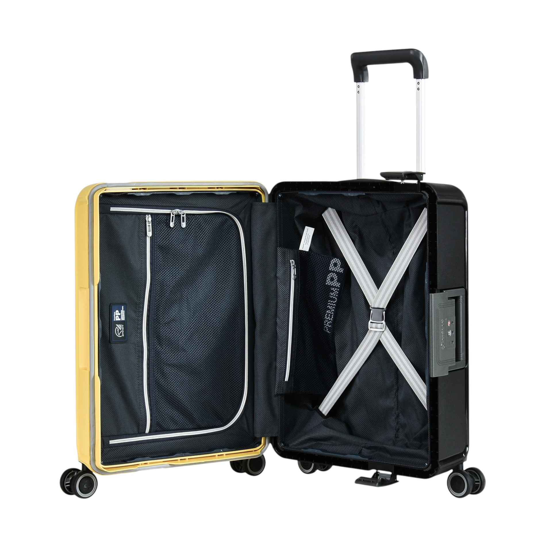 VERTICA Handgepäck Special Edition (55cm) - schwarz/gelb