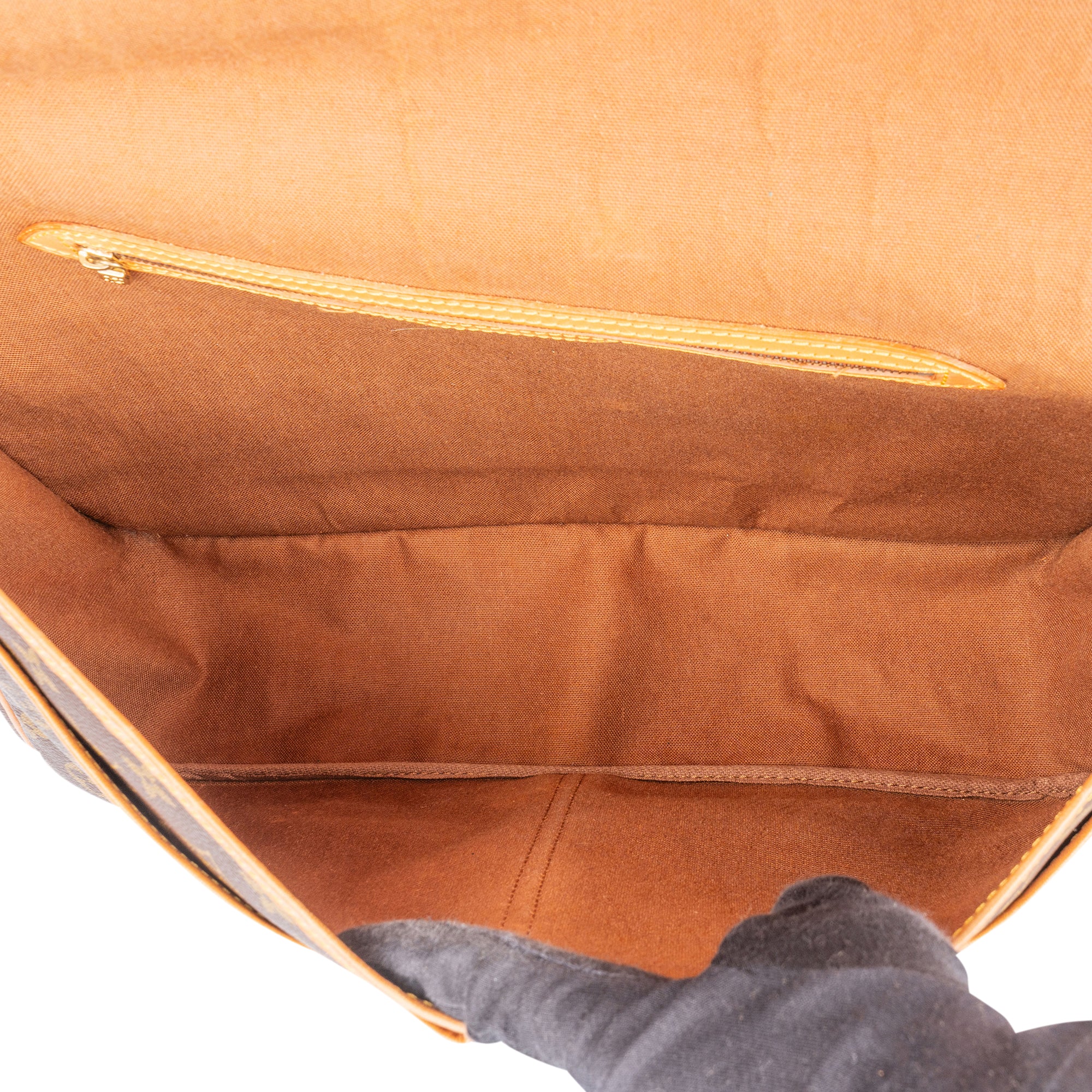 Louis Vuitton Cavas Monogram Gibeciere Crossbody Bag
