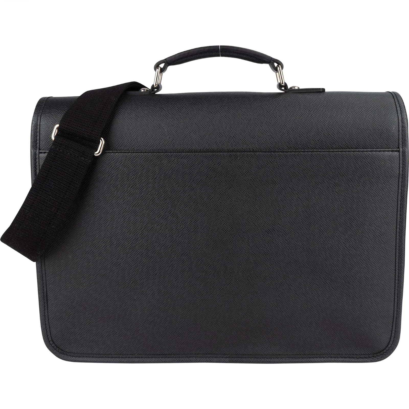 Louis Vuitton Noir Taiga Leather Alexei Anton Business Tasche